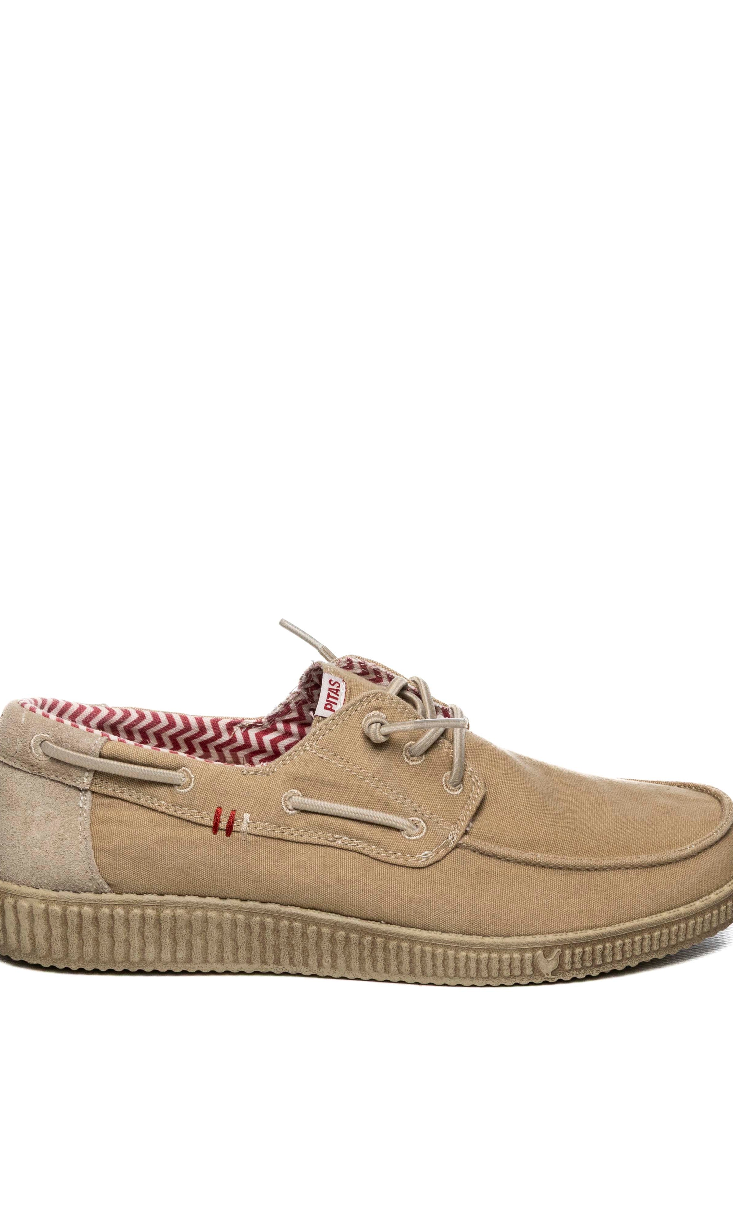 PITAS slipon como beige COMO TESSUTO-BEIGE