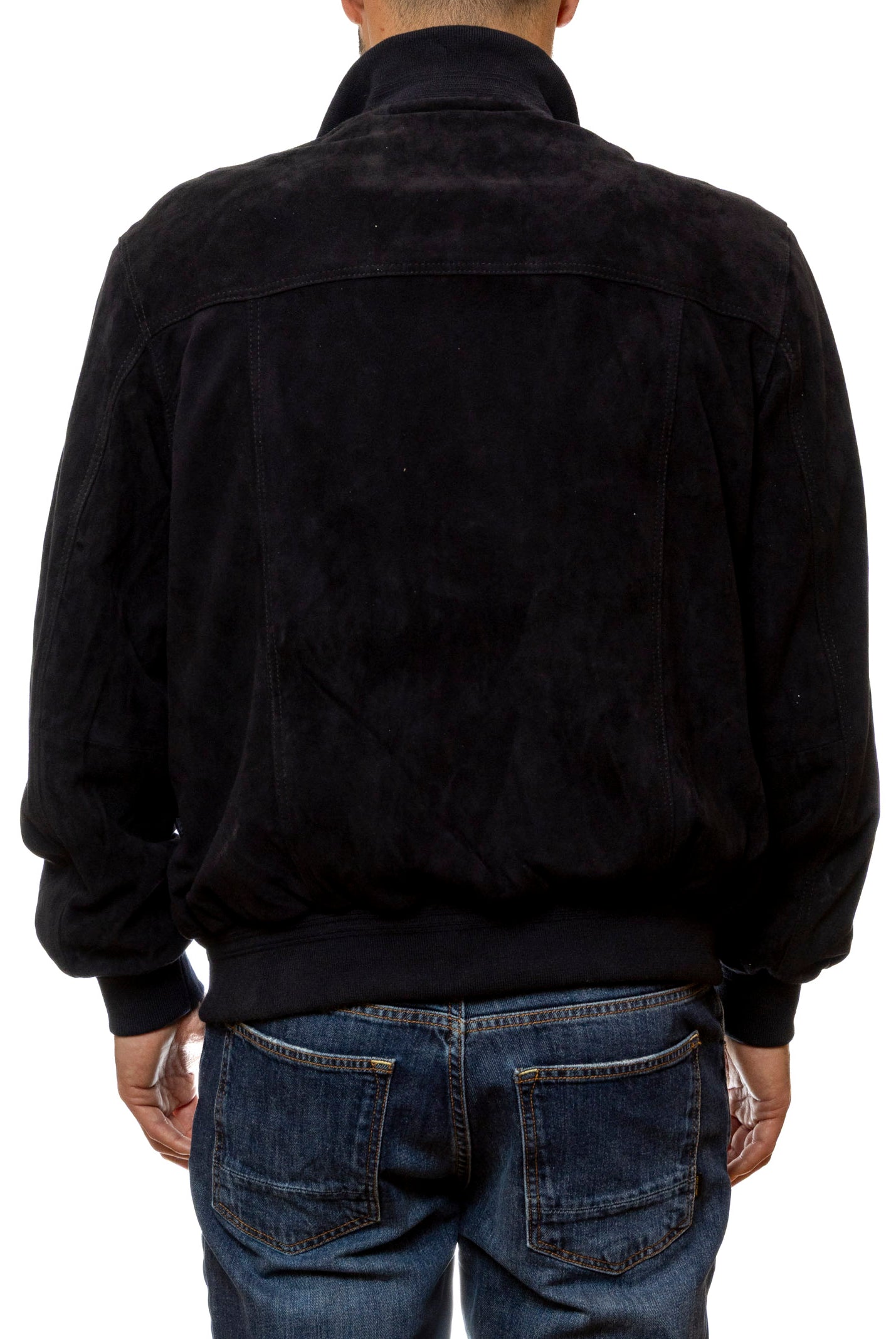 PK BY PASKAL giubbino camoscio blu 004 CAM-BLU