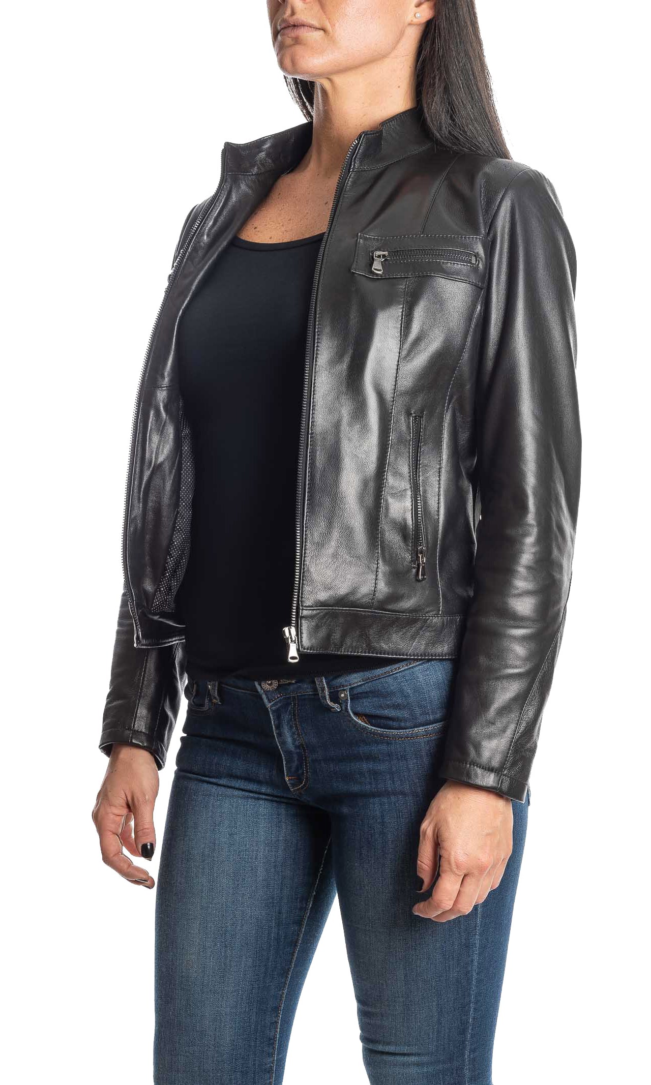 PK BY PASKAL giubbino nappa nero 327 NAPPA-NERO