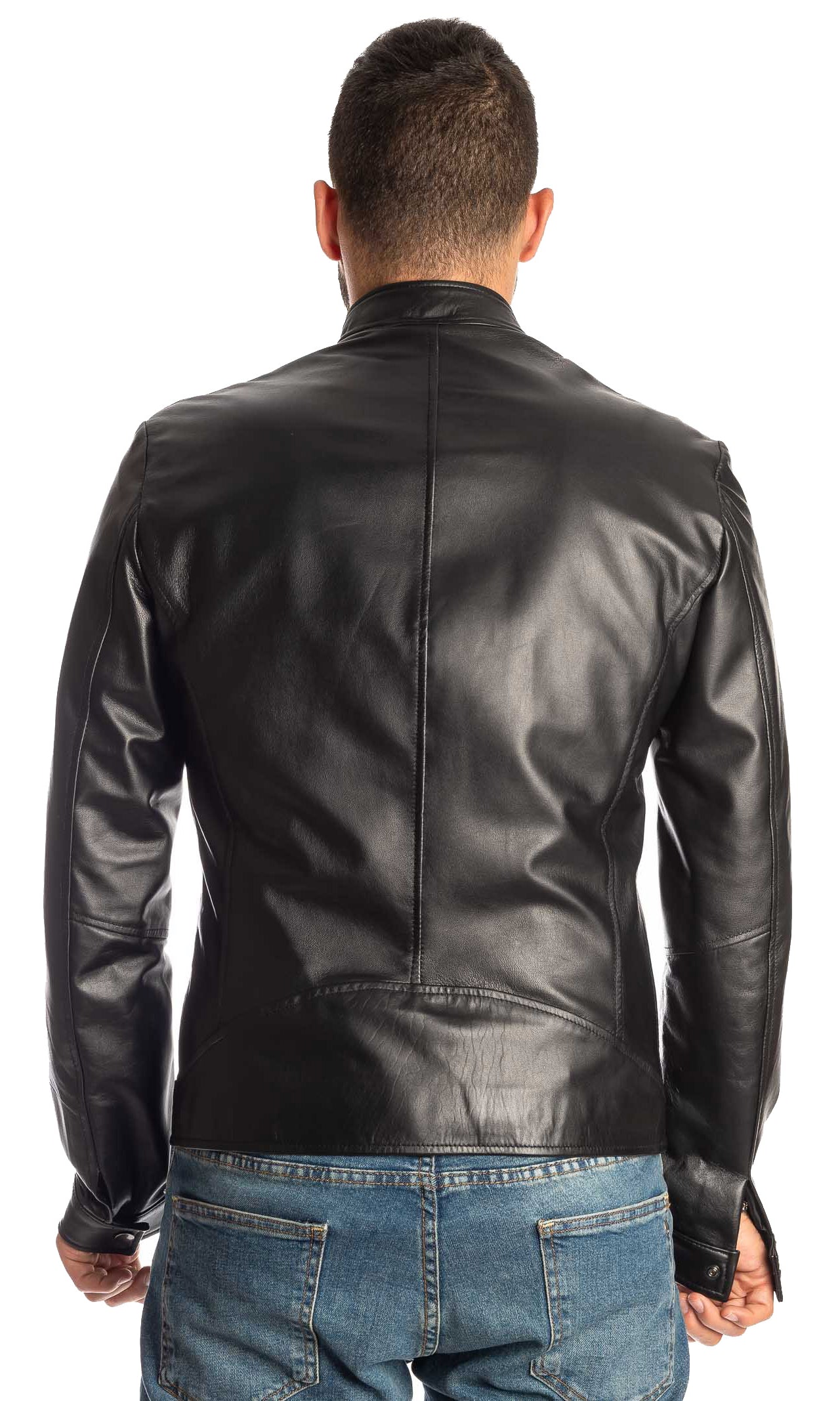 PK BY PASKAL giubbino nappa nero 767 NAPPA-NERO