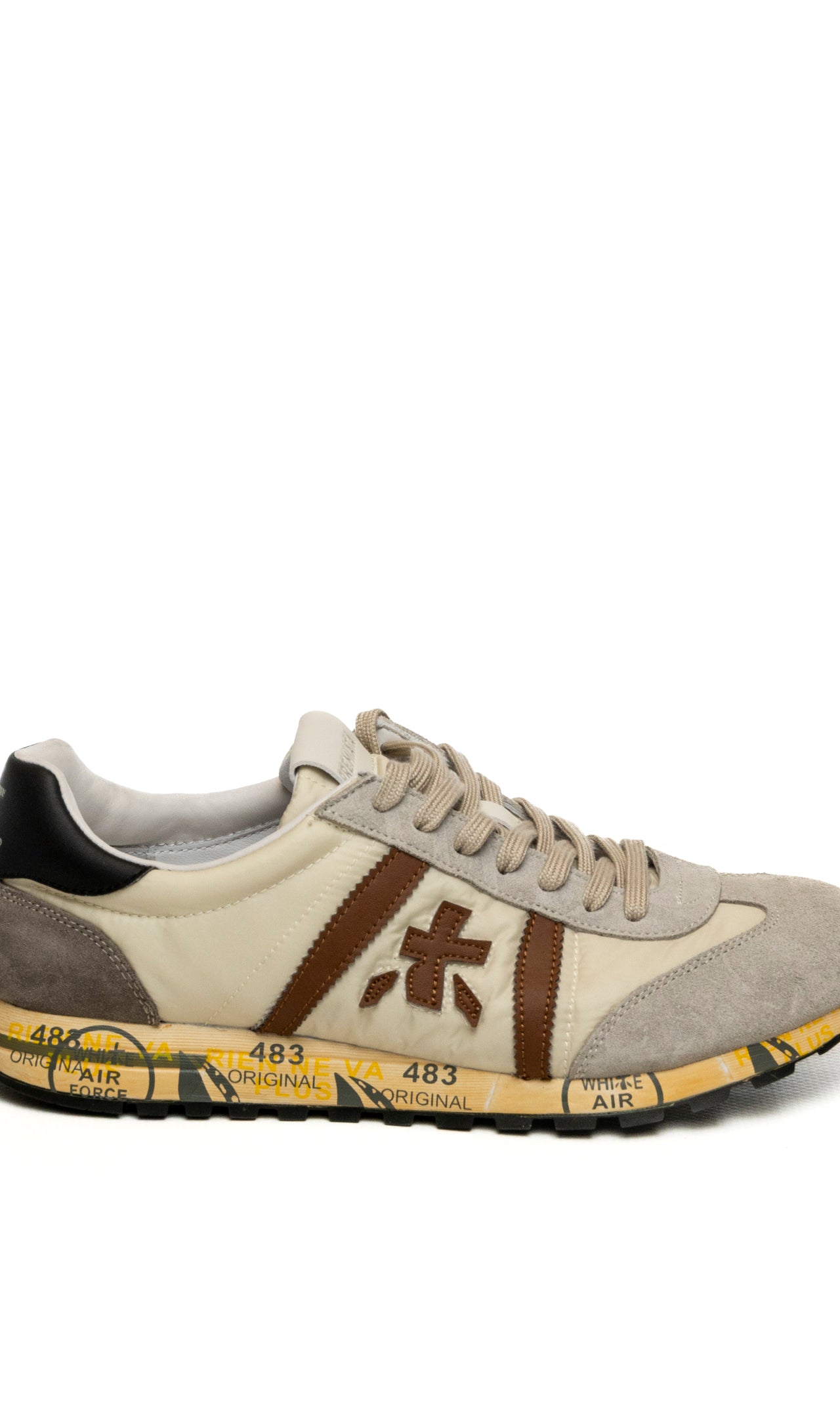 PREMIATA Sneaker lucy beige/marrone LUCY 8189-GRIGIO/MARRONE