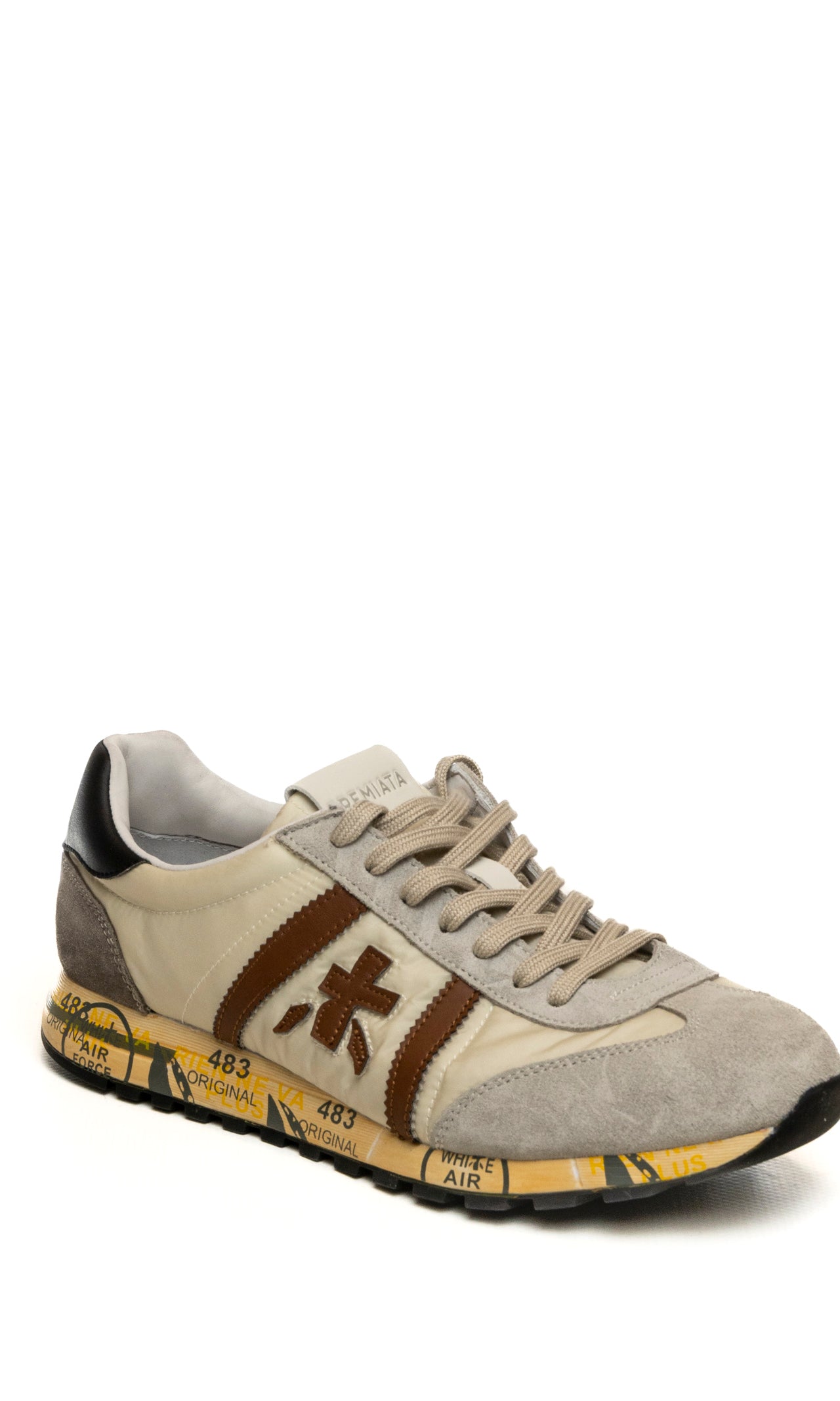 PREMIATA Sneaker lucy beige/marrone LUCY 8189-GRIGIO/MARRONE