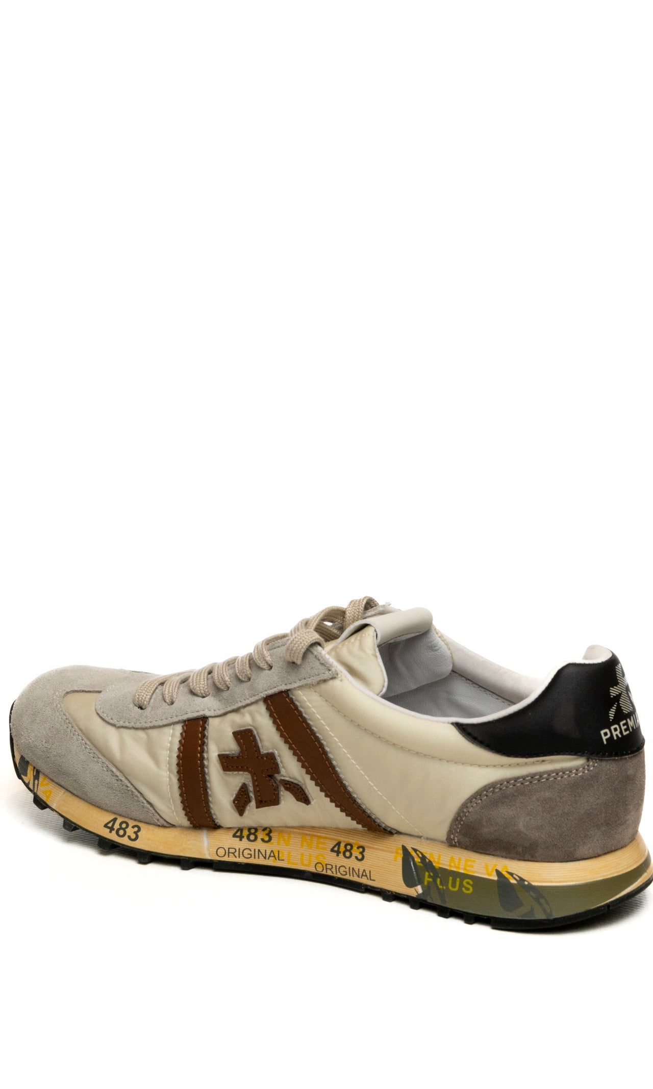 PREMIATA Sneaker lucy beige/marrone LUCY 8189-GRIGIO/MARRONE