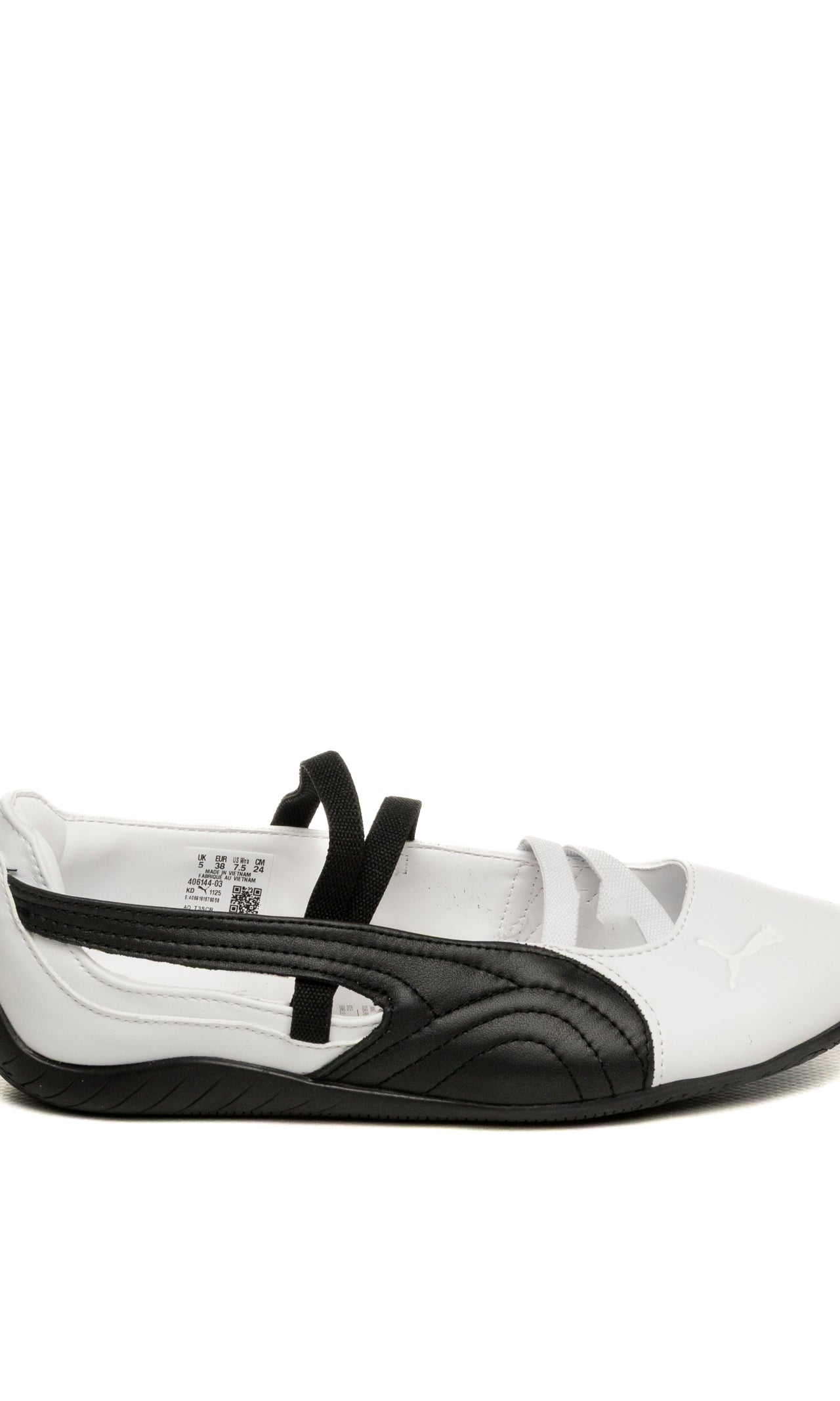 PUMA ballerina speedcat bianco/nero 406144-03 SPEEDCAT BALLET