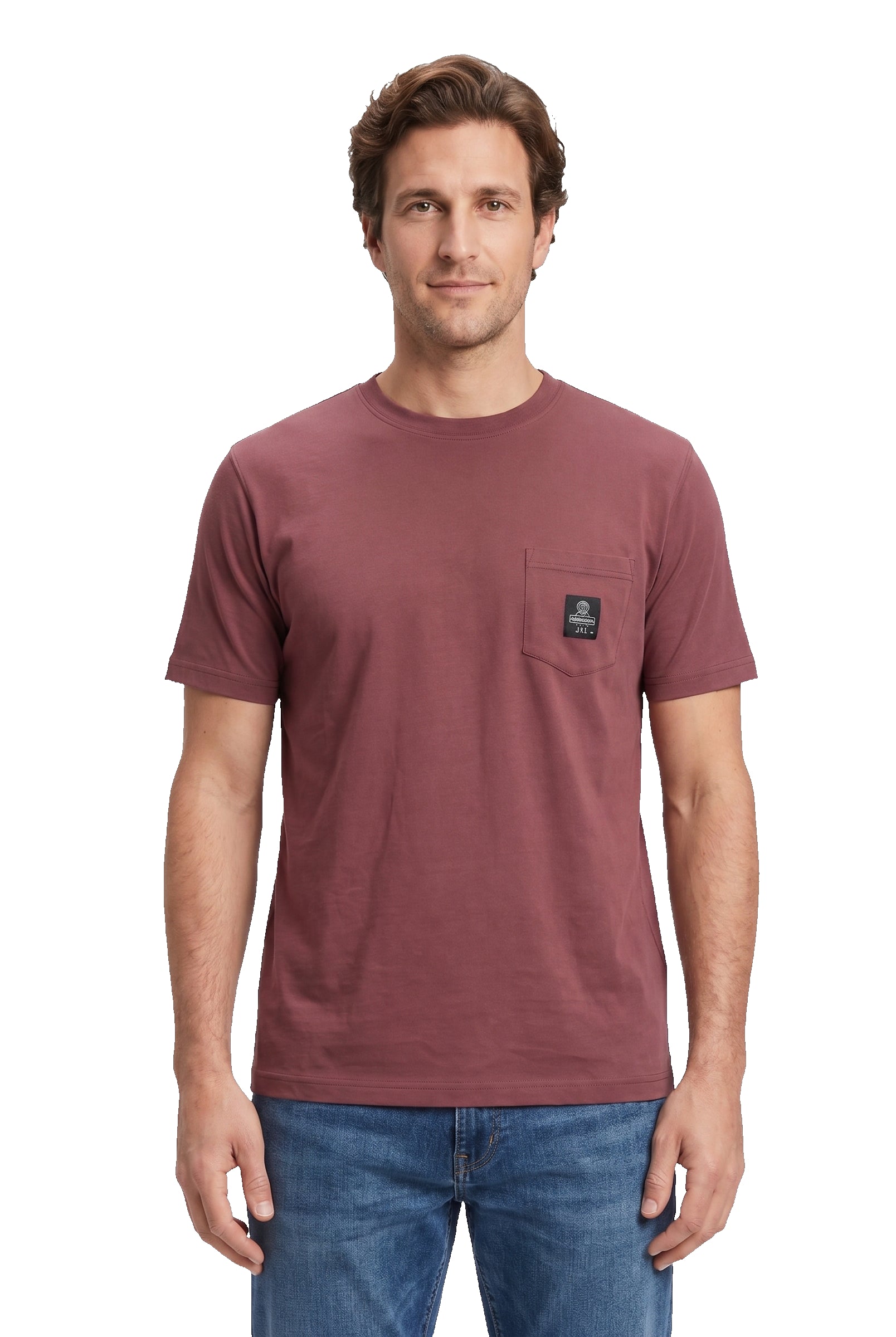 REFRIGIWEAR girocollo cotone bordeaux T22600 PIERCE-C01614
