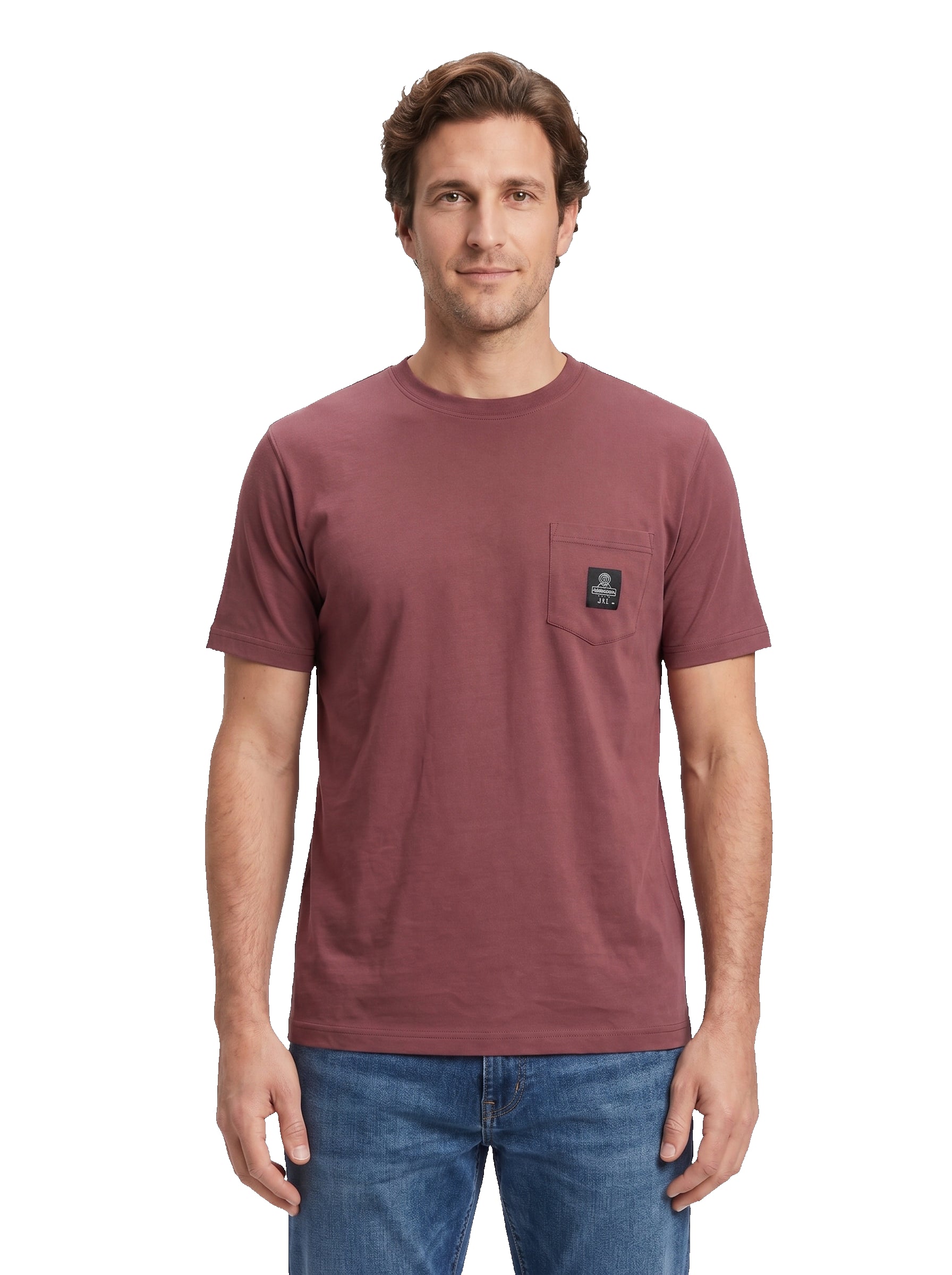 REFRIGIWEAR girocollo cotone bordeaux T22600 PIERCE-C01614