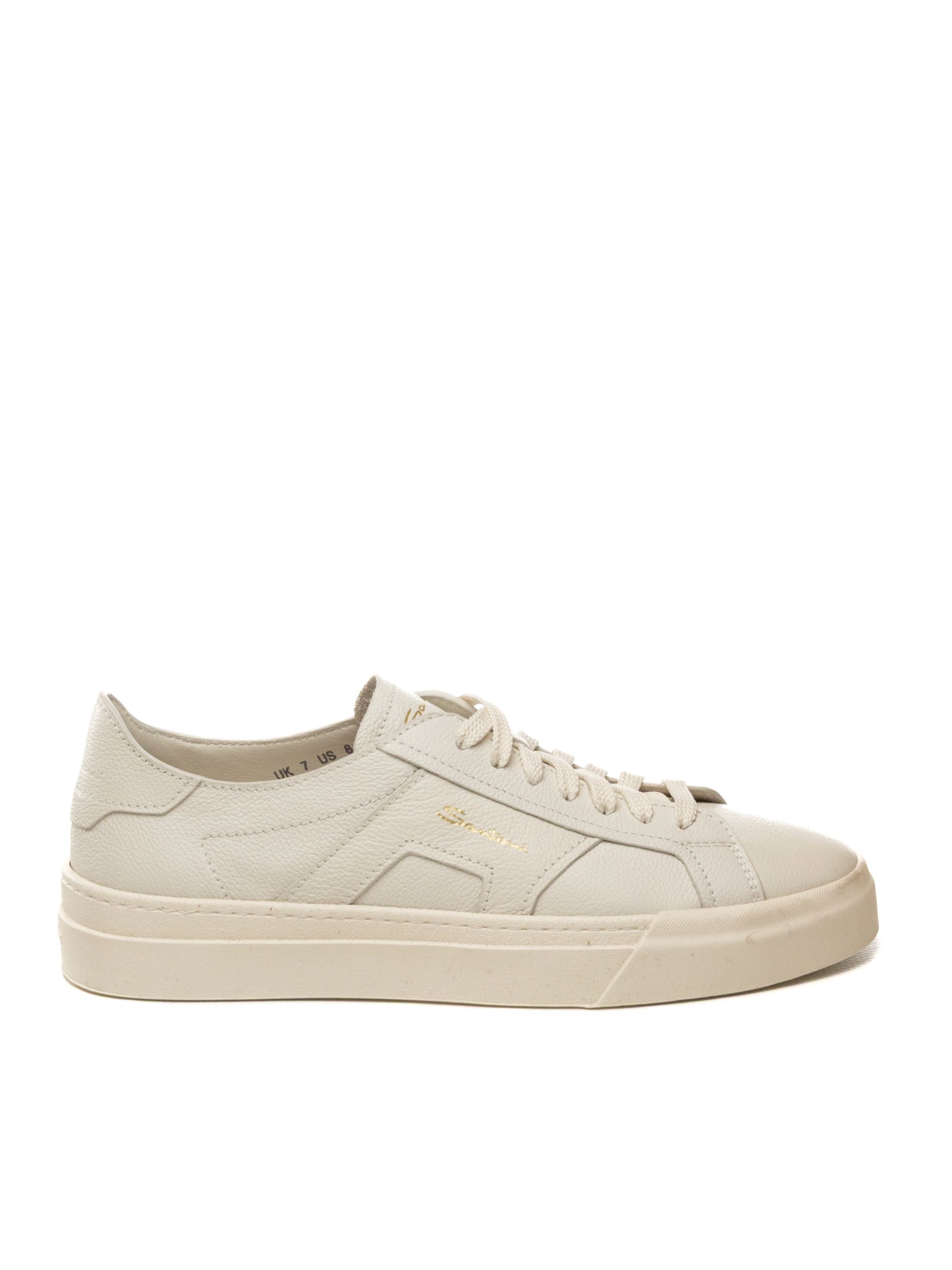 SANTONI Sneaker pelle bianco 21967 WHITE-148