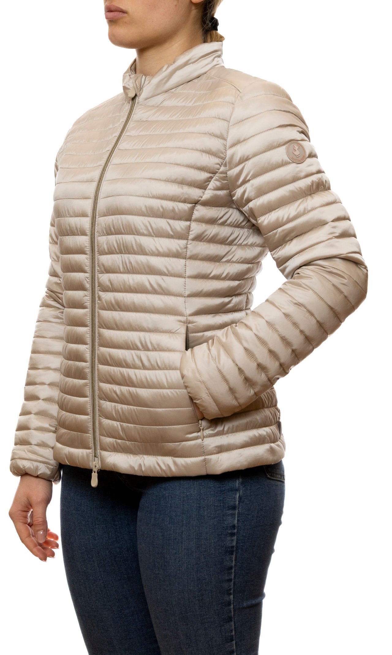 SAVE THE DUCK piumino andreina beige D38370W ANDREINA-40003