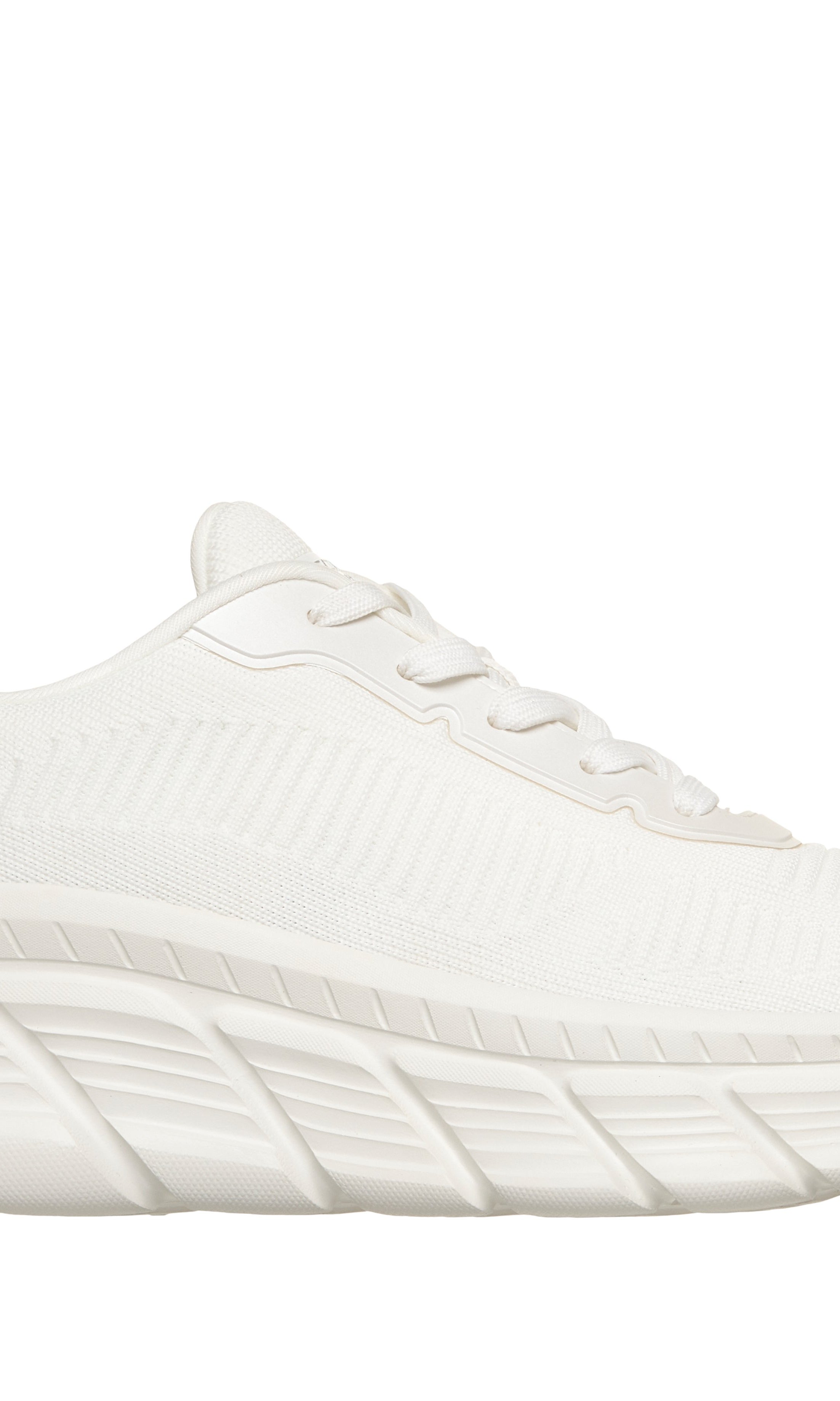 SKECHERS Sneaker bobs flex bianco 117385 BOBS B FLEX