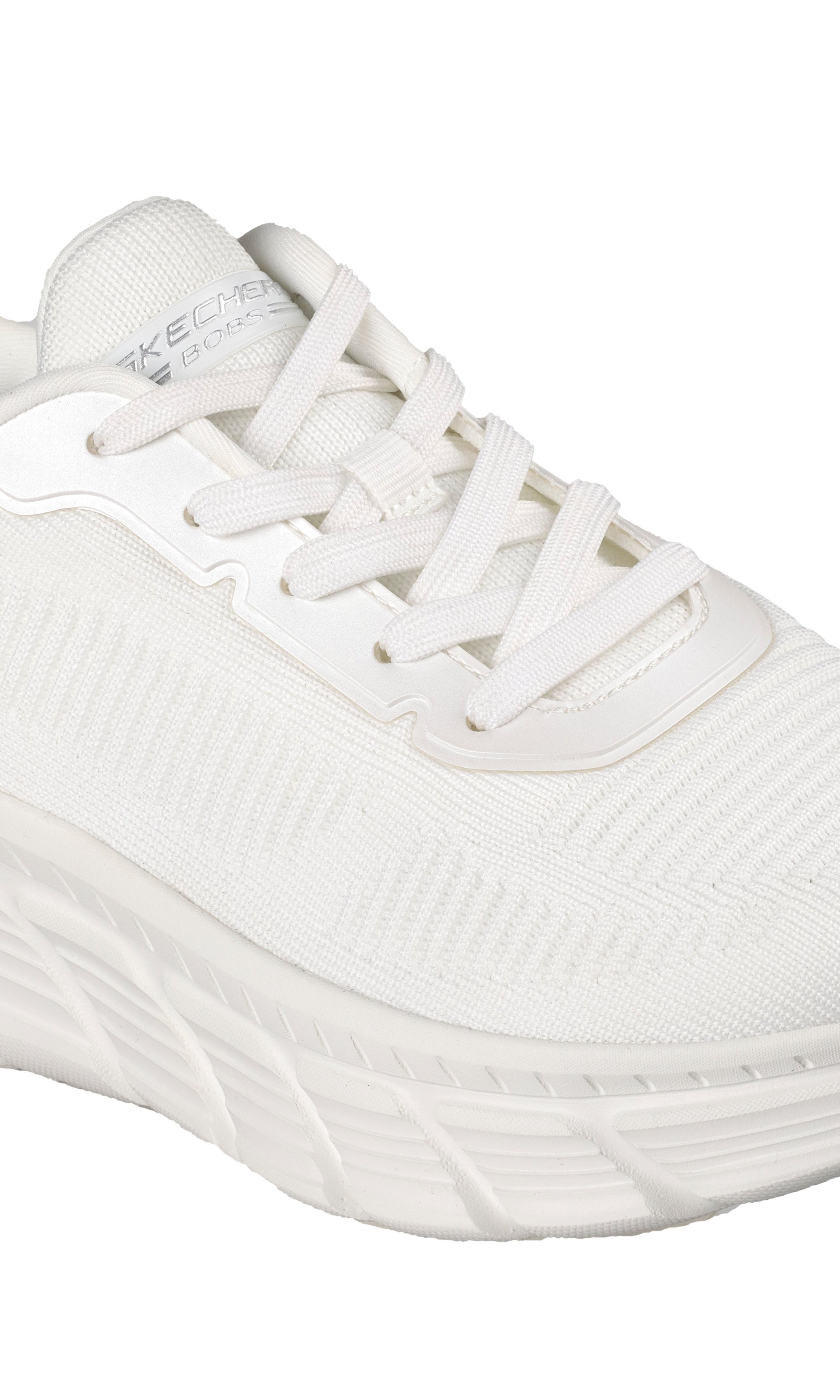 SKECHERS Sneaker bobs flex bianco 117385 BOBS B FLEX