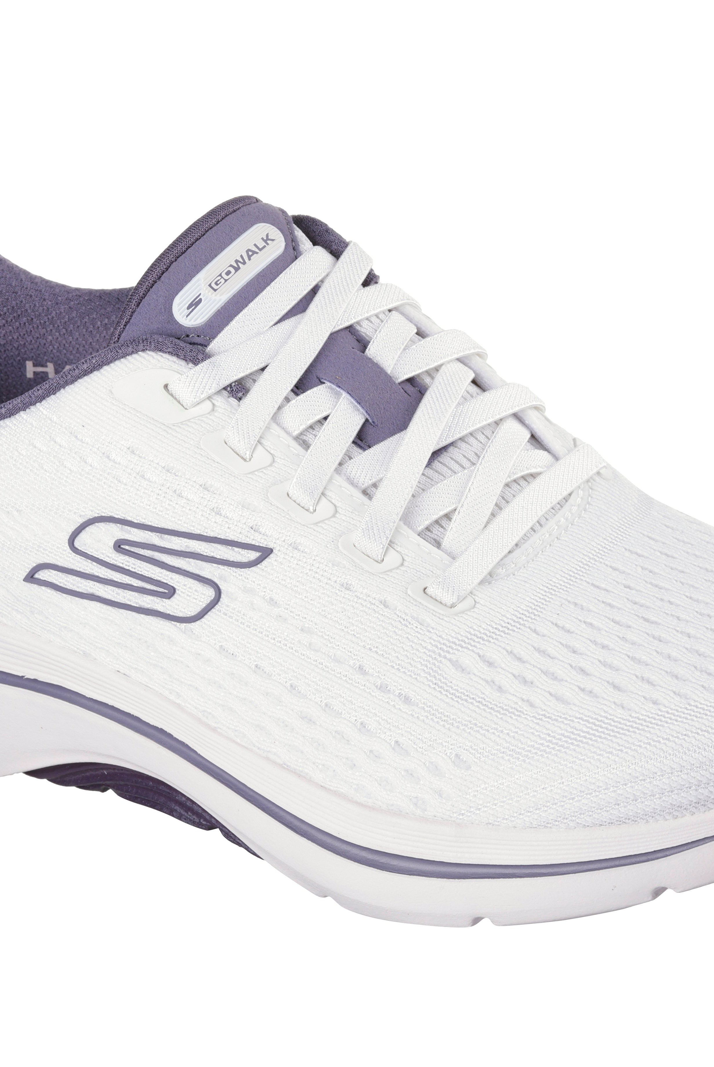 SKECHERS Sneaker go walk slip ins bianco 125342 GO WALK-WPR