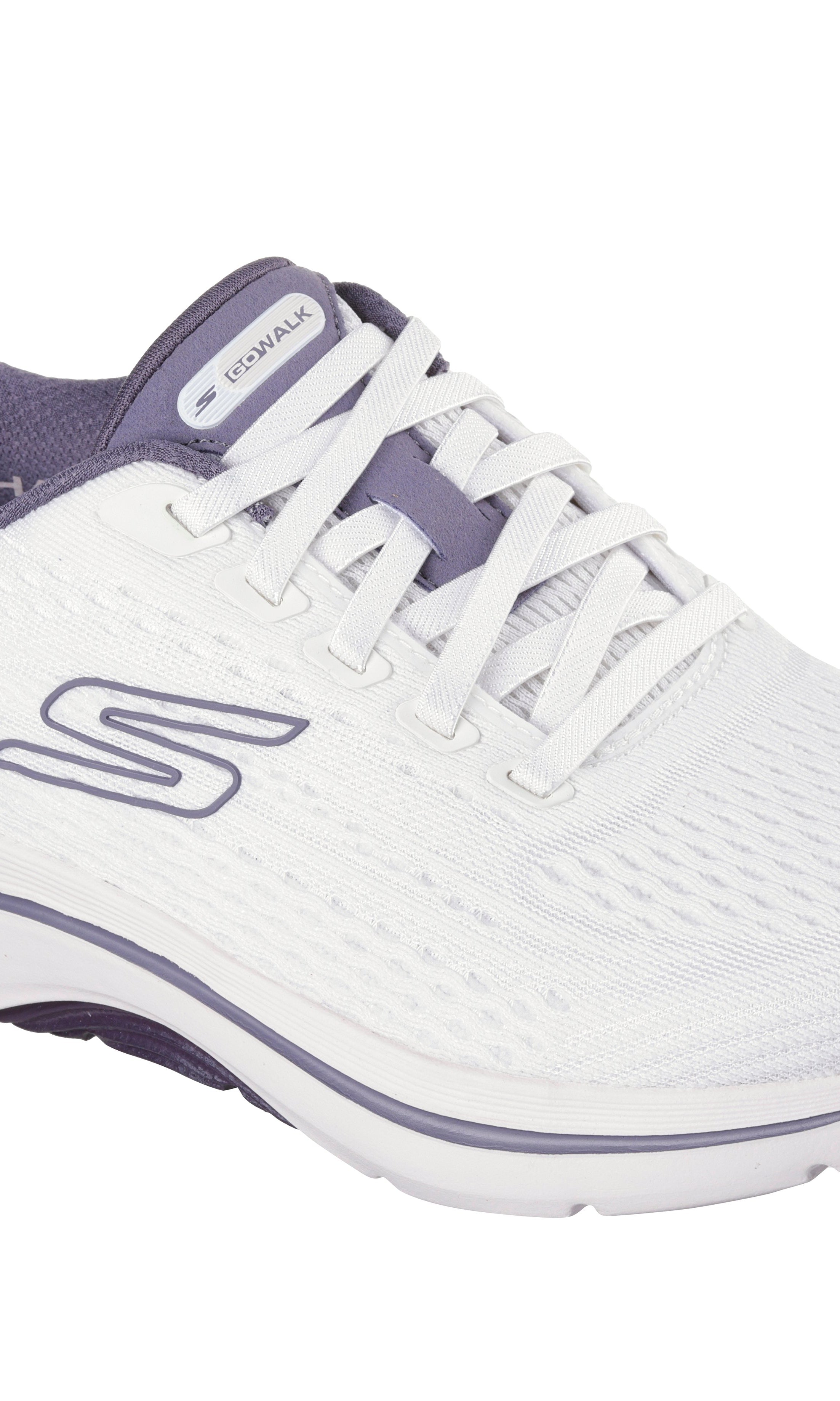 SKECHERS Sneaker go walk slip ins bianco 125342 GO WALK-WPR