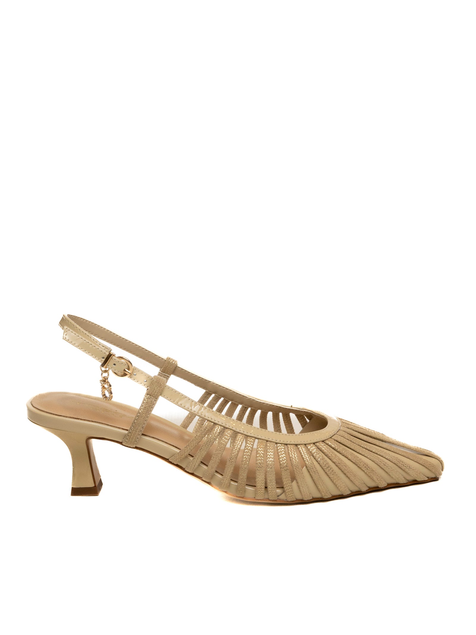 TOSCABLU Chanel vernice beige 16S160 VERNICE-BEIGE