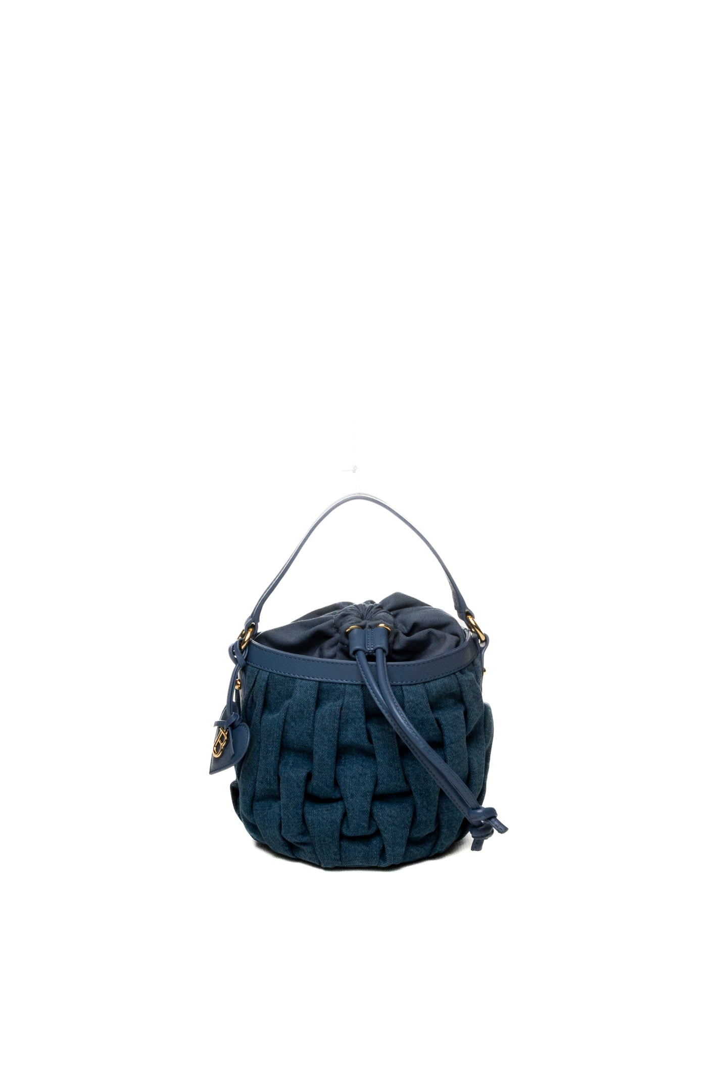TOSCABLU borsa a spalla plissè blu 622B22 PELLE-C30