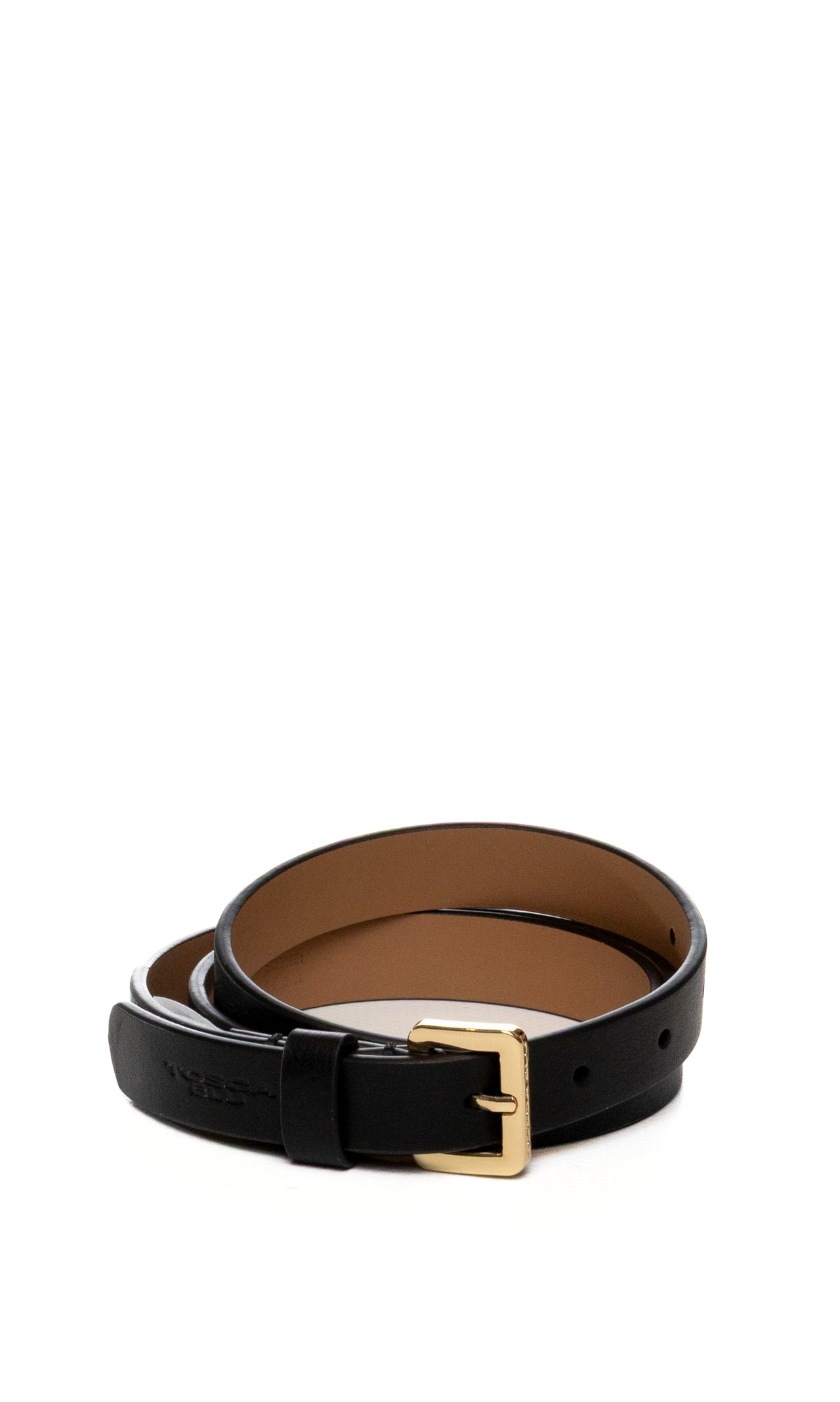 TOSCABLU cintura pelle nera 85C20 PELLE-C99