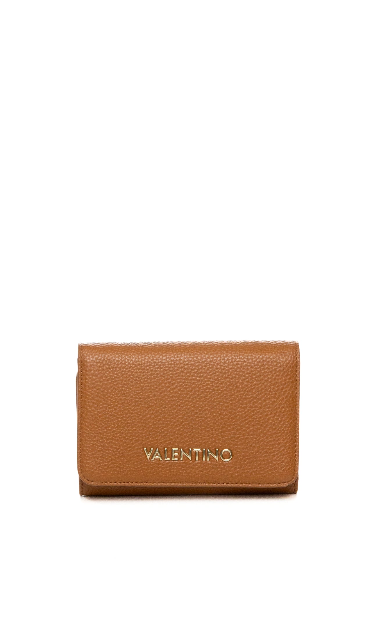 VALENTINO Portafogli pelle cuoio VPS7LX43 BRIXTON-CUOIO