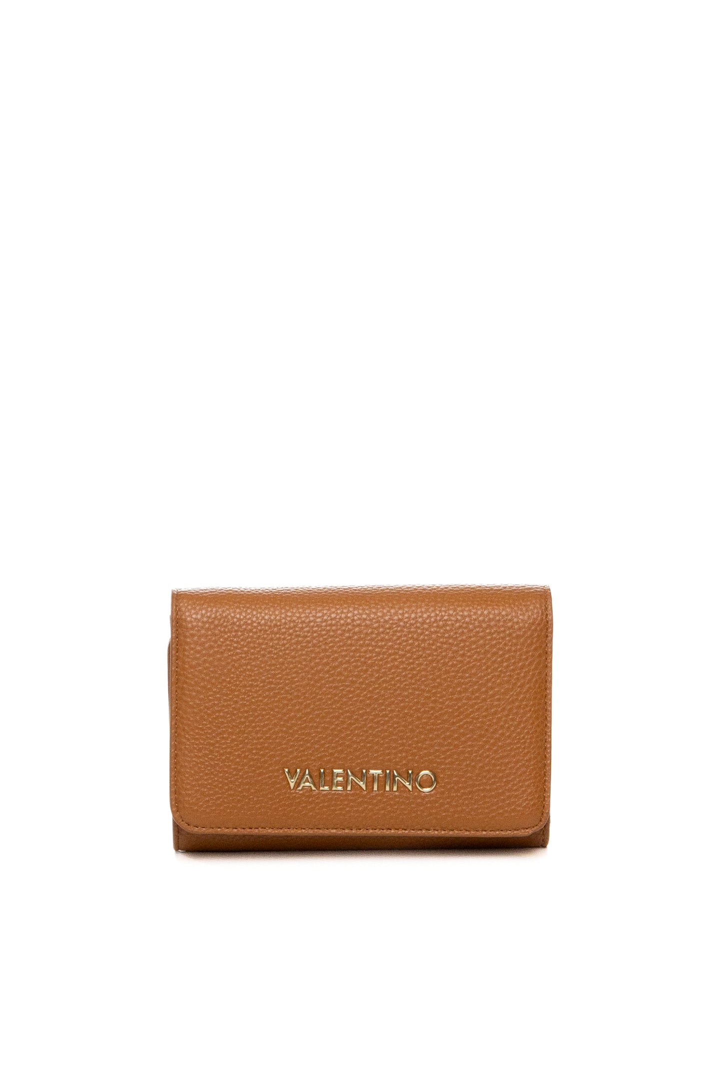 VALENTINO Portafogli pelle cuoio VPS7LX43 BRIXTON-CUOIO