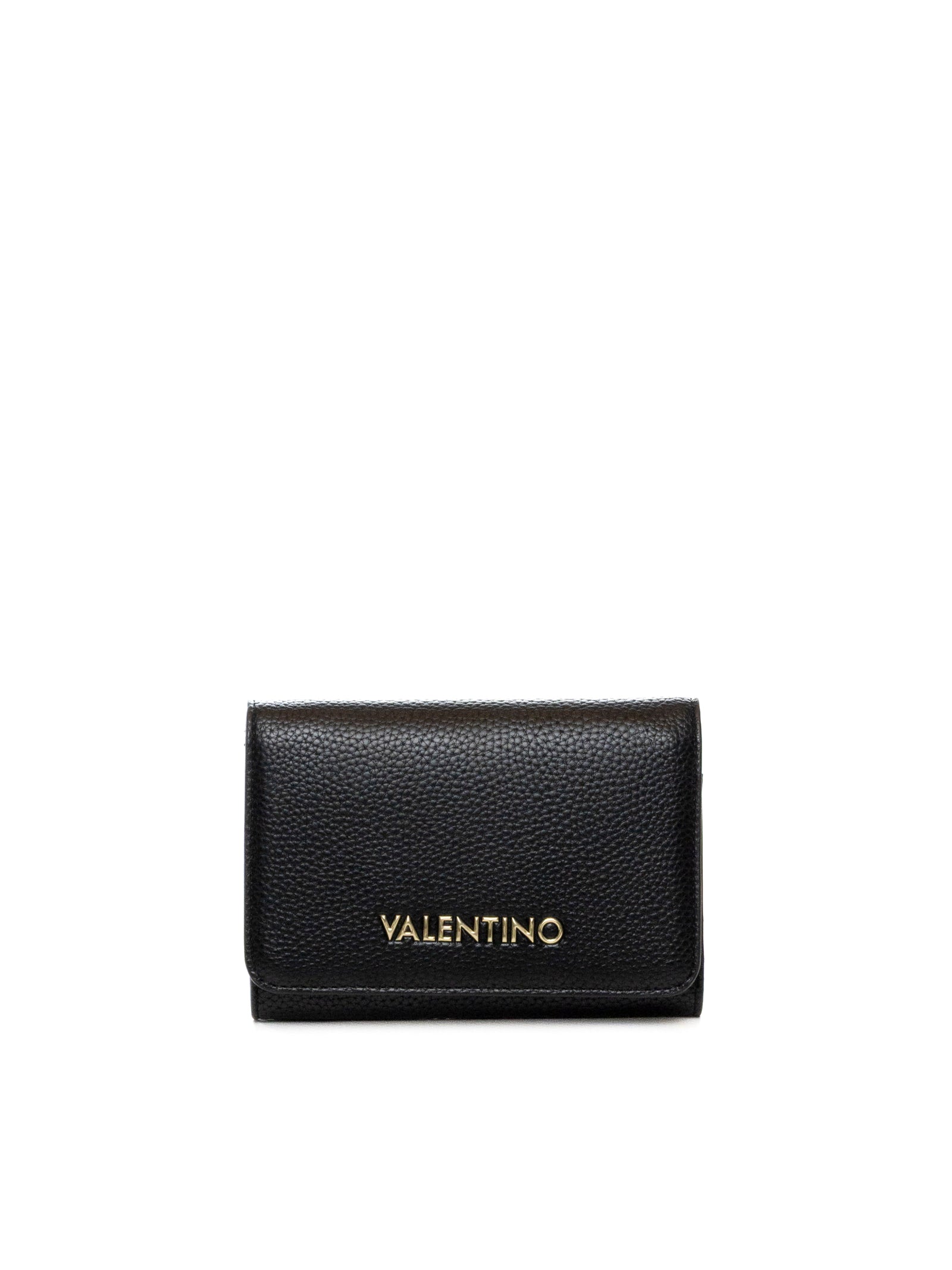 VALENTINO Portafogli pelle nero VPS7LX43 BRIXTON-NERO