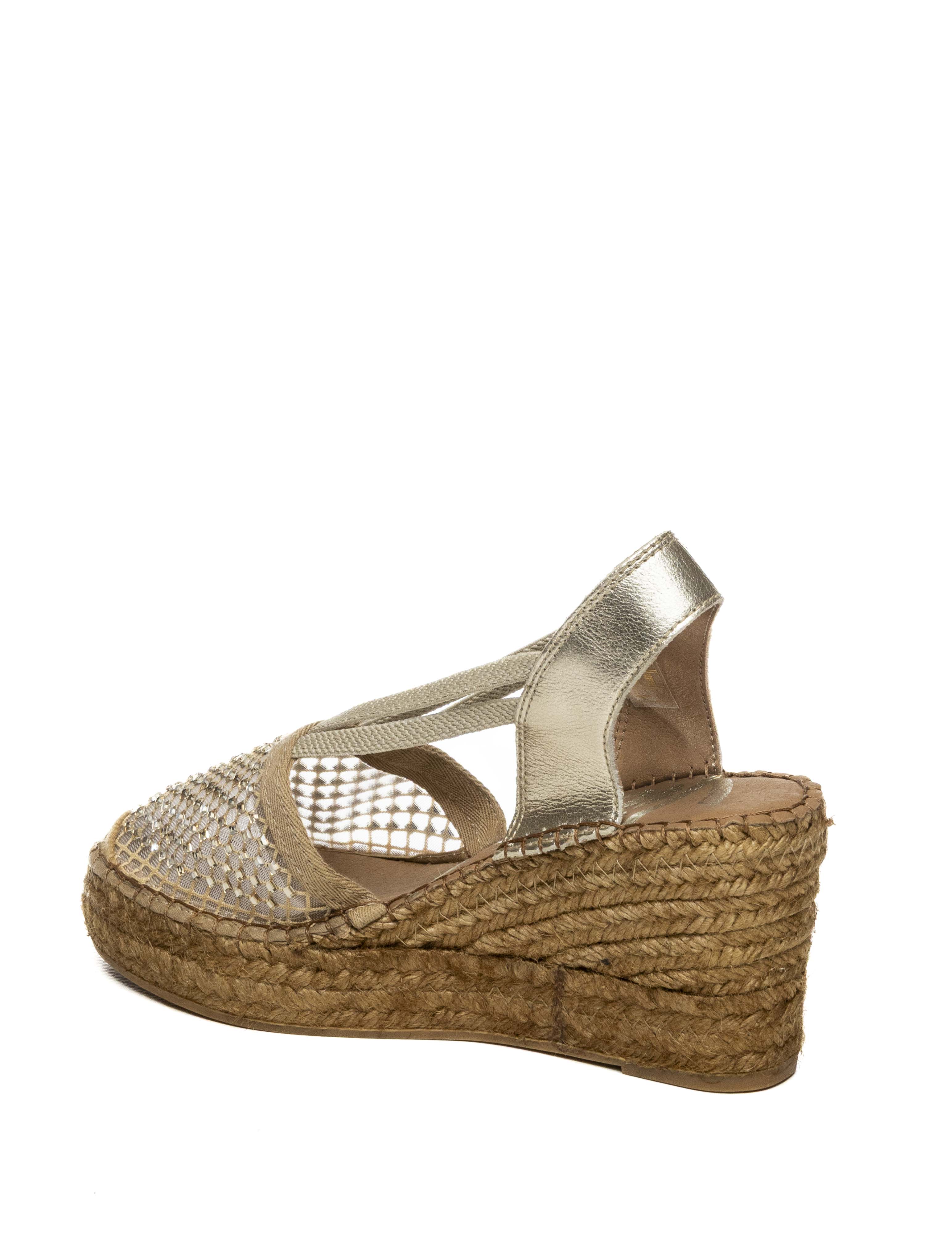 VIDORRETA espadrilles rejilla cristal crudo 103 REJILLA CRISTAL-CRUDO