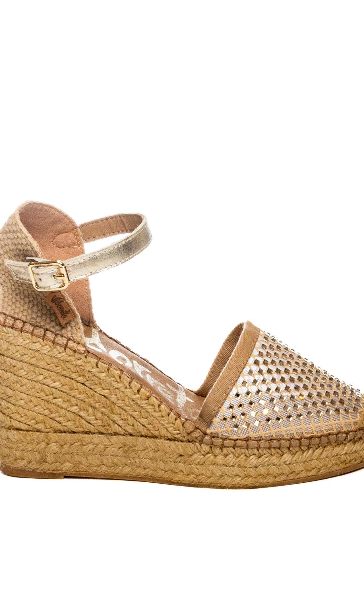 VIDORRETA espadrilles rejilla cristal crudo 122 REJILLA CRISTAL-CRUDO