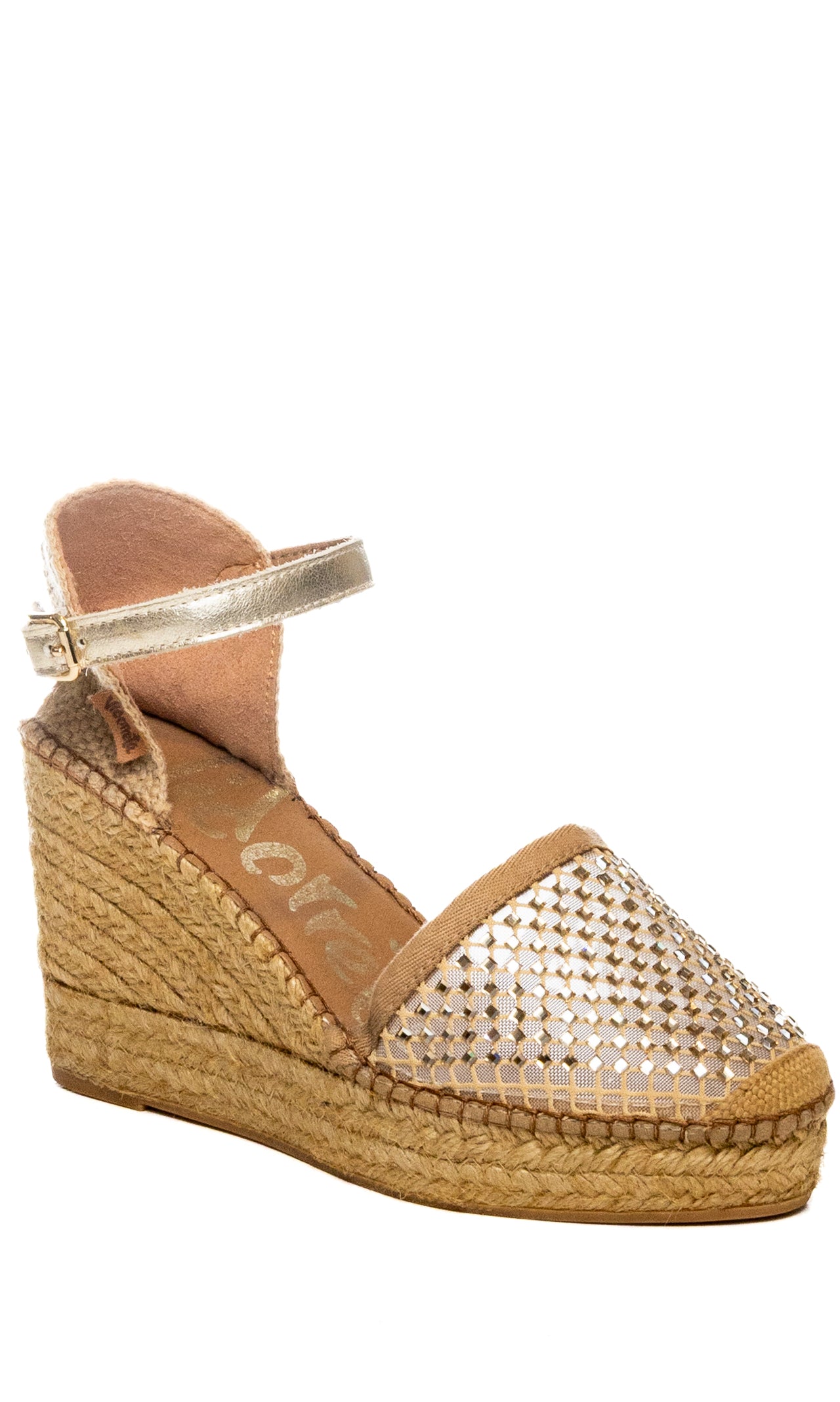 VIDORRETA espadrilles rejilla cristal crudo 122 REJILLA CRISTAL-CRUDO