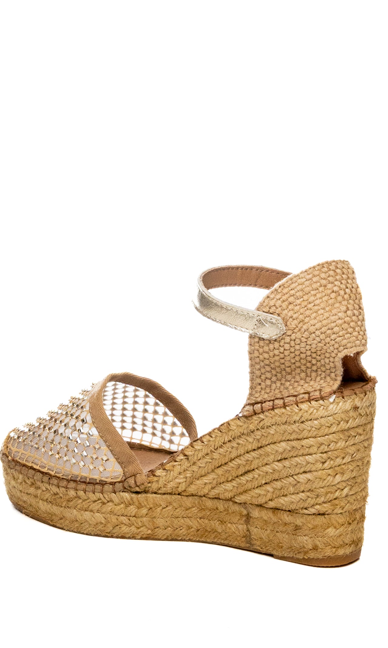 VIDORRETA espadrilles rejilla cristal crudo 122 REJILLA CRISTAL-CRUDO