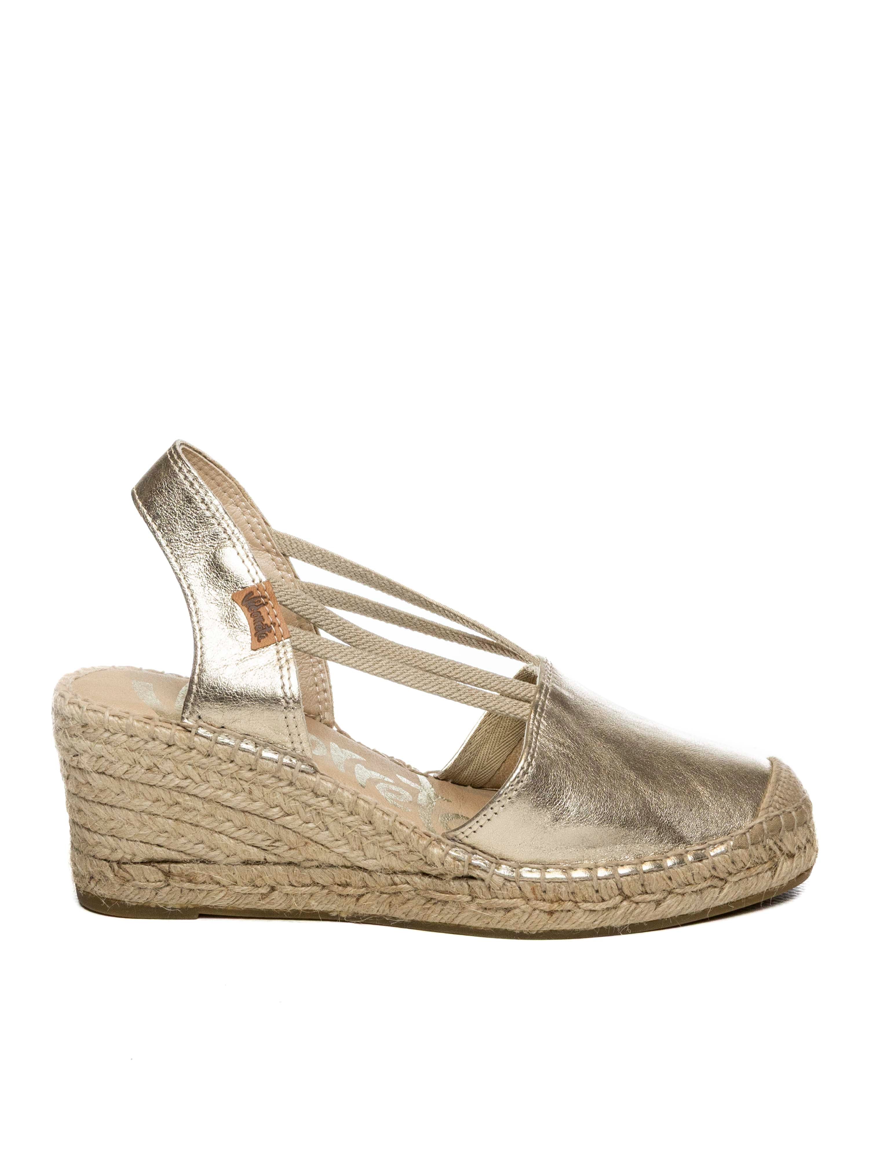 VIDORRETA espadrilles napa platino 180 NAPA-PLATINO
