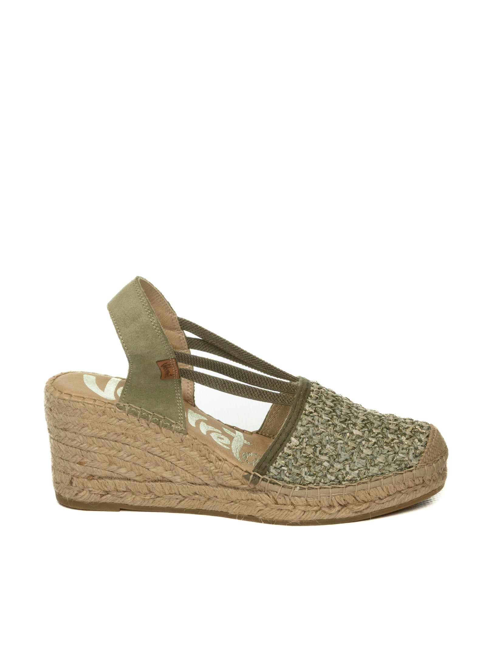 VIDORRETA Espadrilla raffia khaki 18400 RAFIA-KAKI