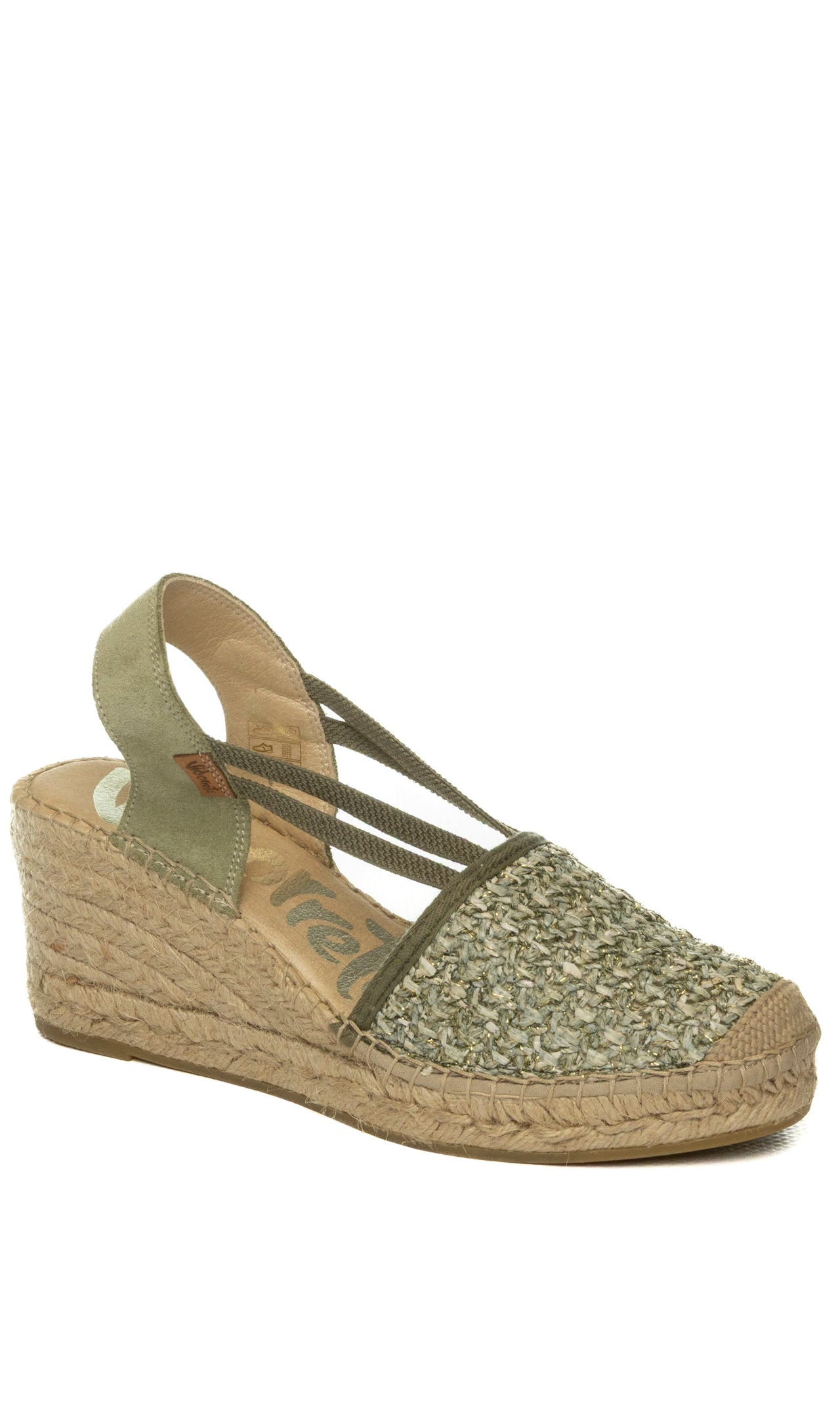 VIDORRETA Espadrilla raffia khaki 18400 RAFIA-KAKI