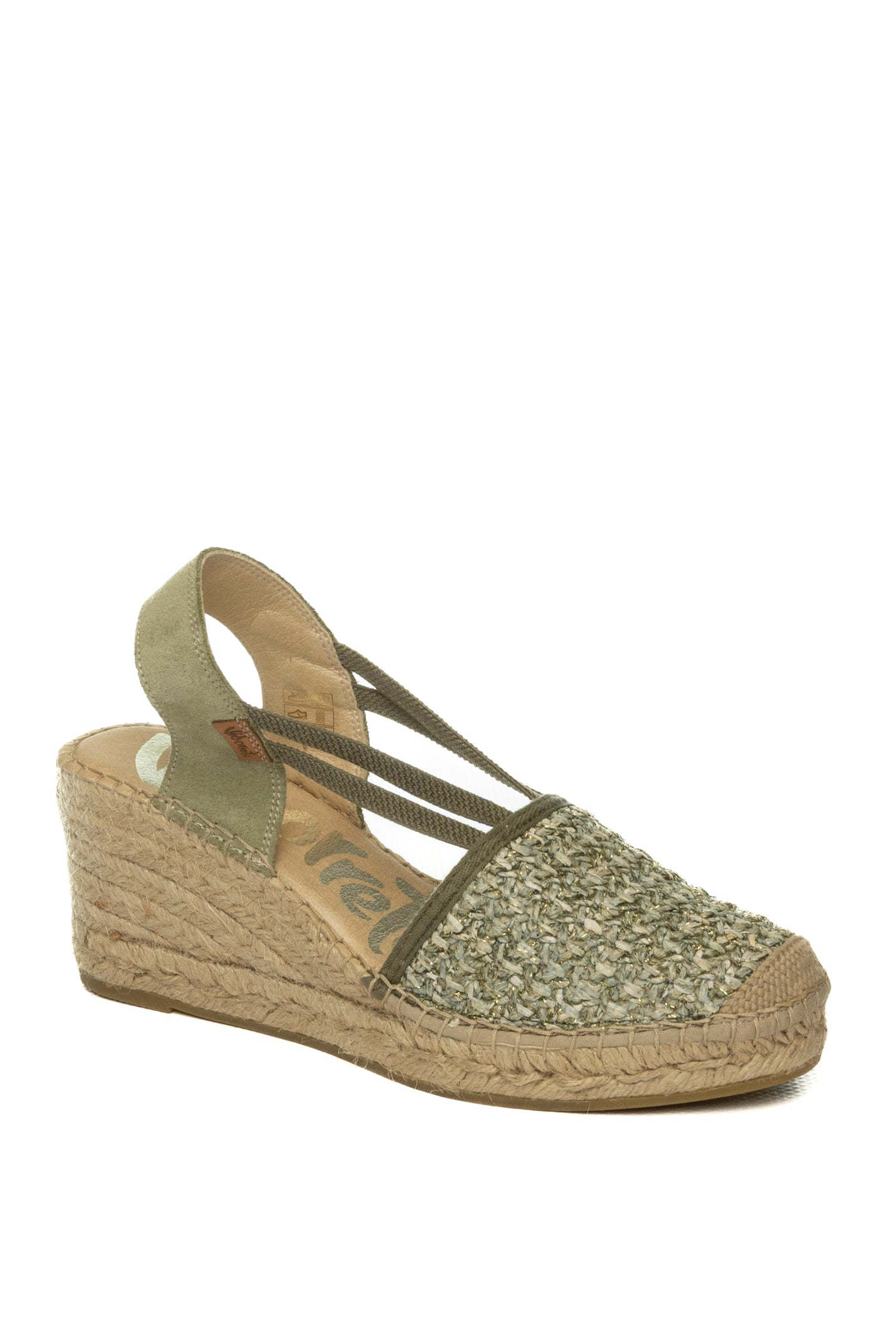 VIDORRETA Espadrilla raffia khaki 18400 RAFIA-KAKI