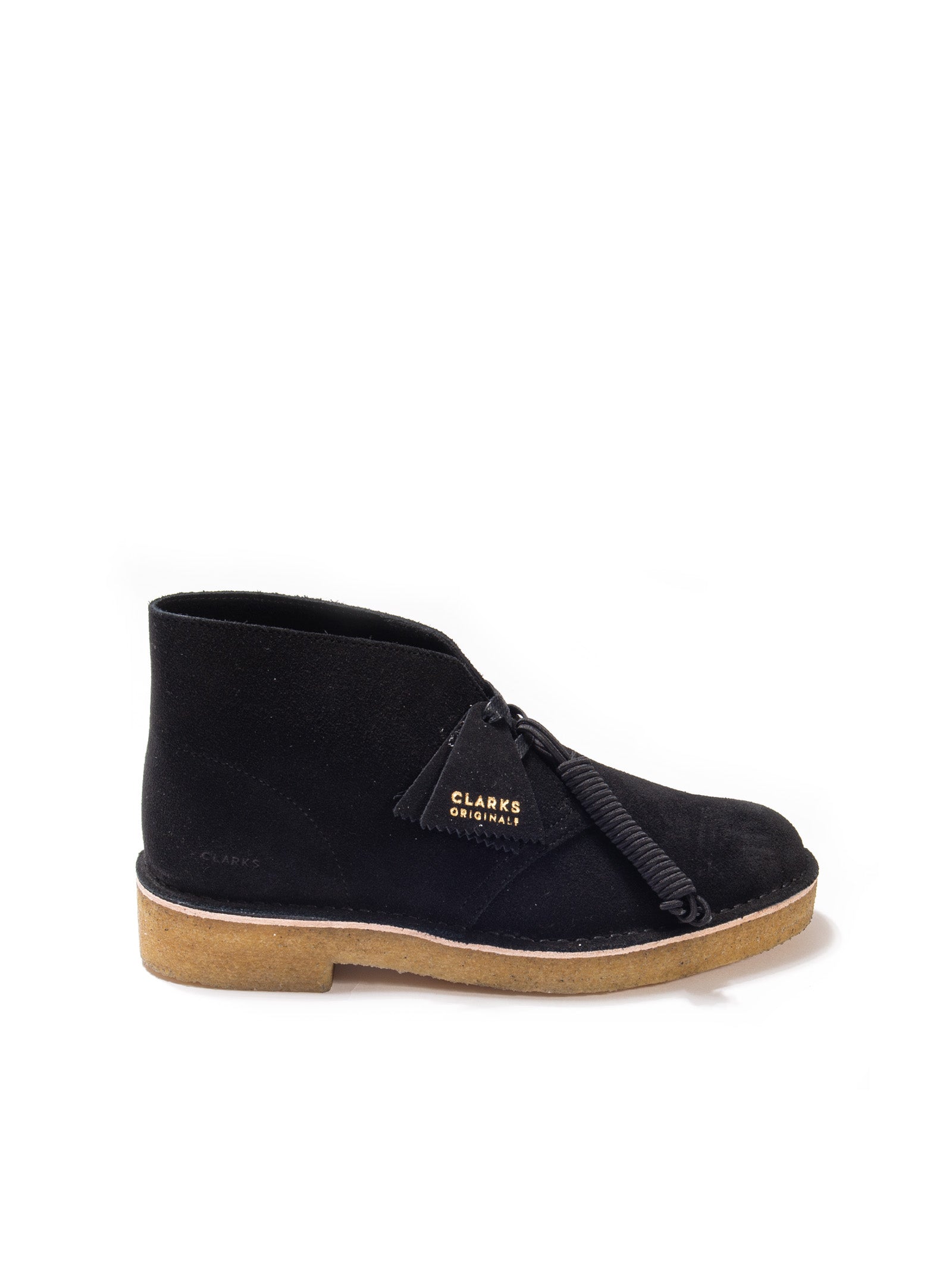 CLARKS ORIGINAL Polacchino desert boot 221 nero 155855 DESERTBOOT221-BLACK 