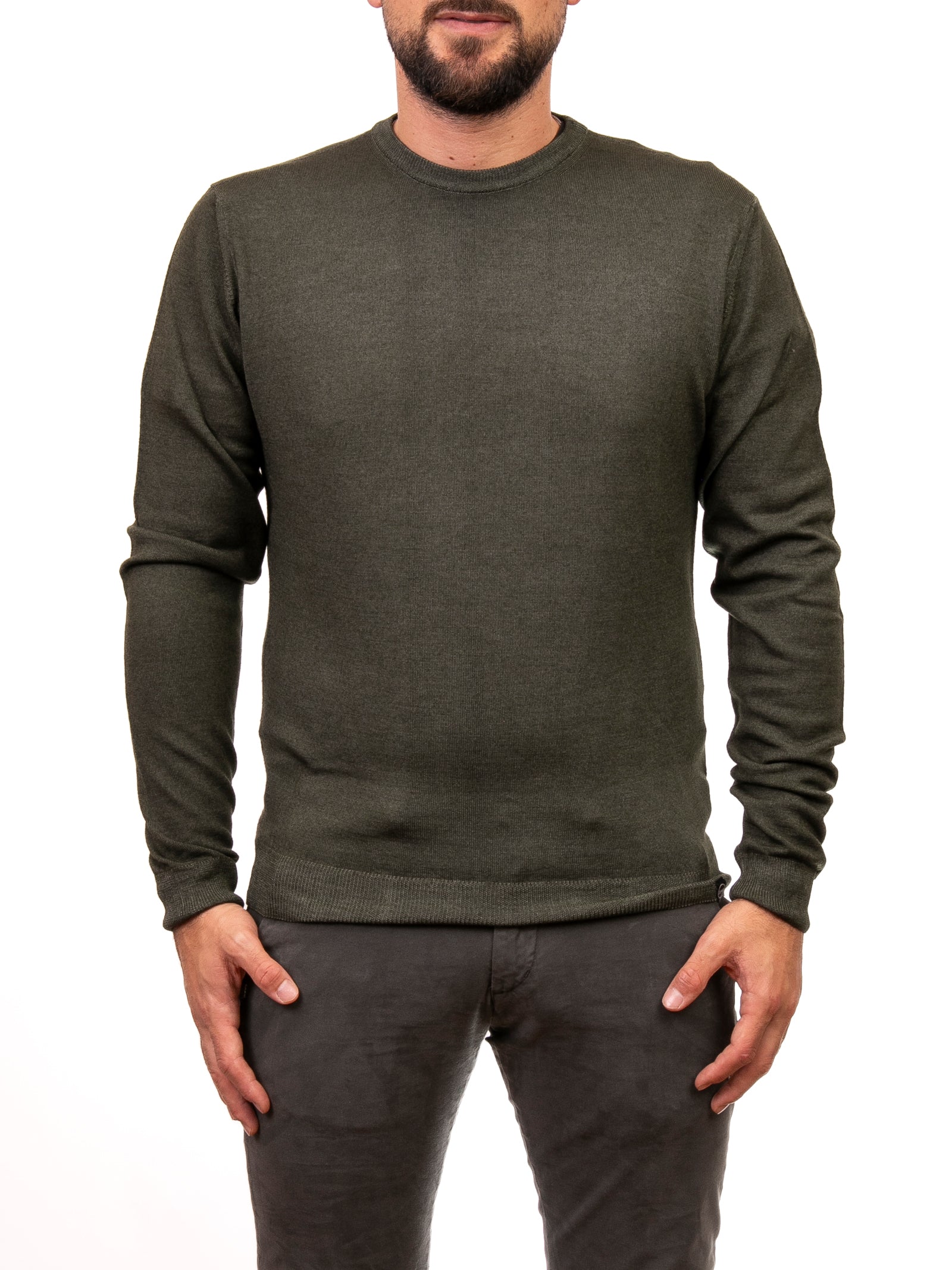 COLMAR maglione in lana verde <BR/> 4467T 8WZ-559 