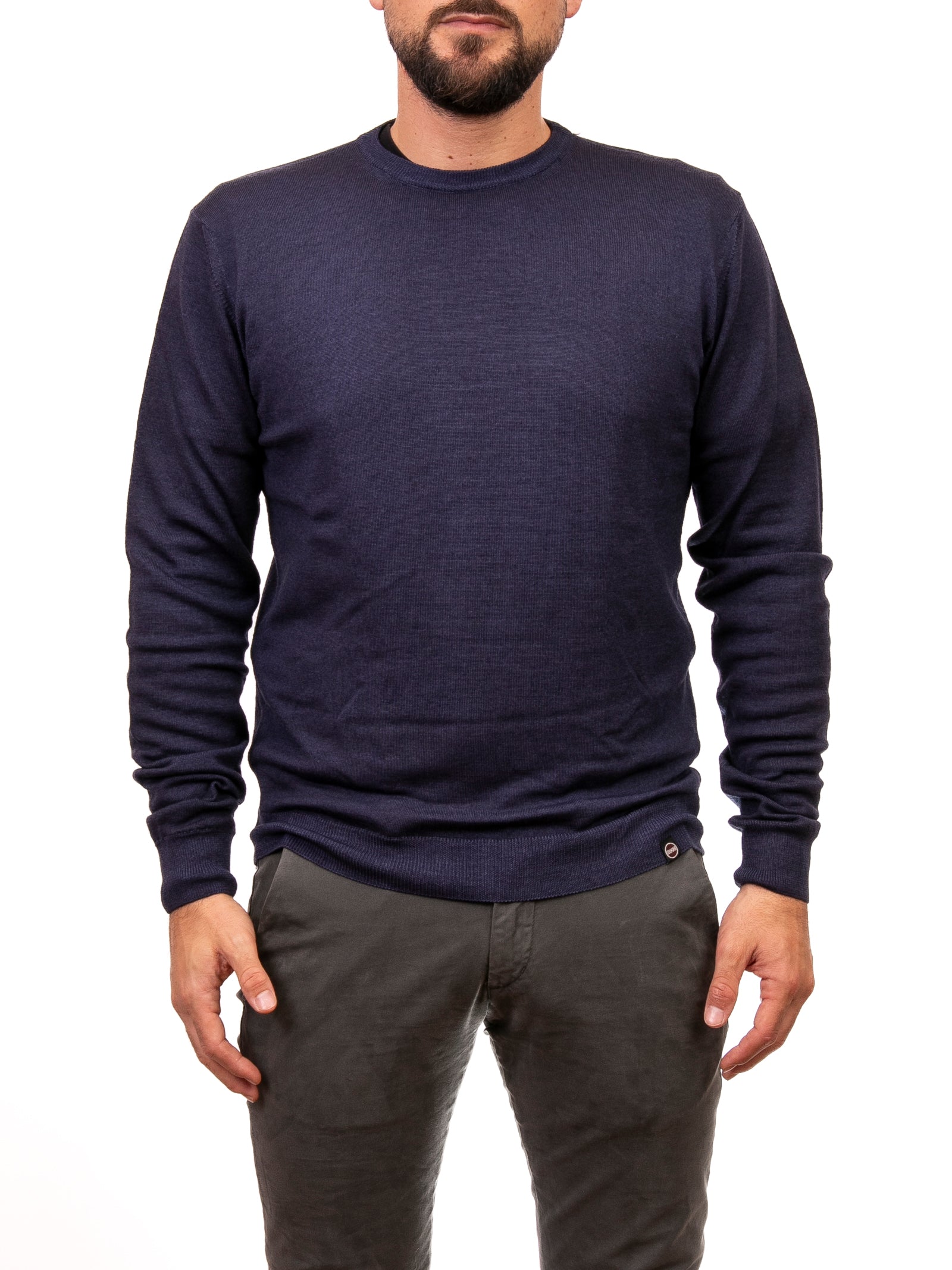 COLMAR maglione in lana blu 4467T 8WZ-68 
