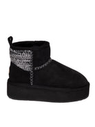 EMU Stivaletto montone nero W13143 STINGERKNIT-BLACK 