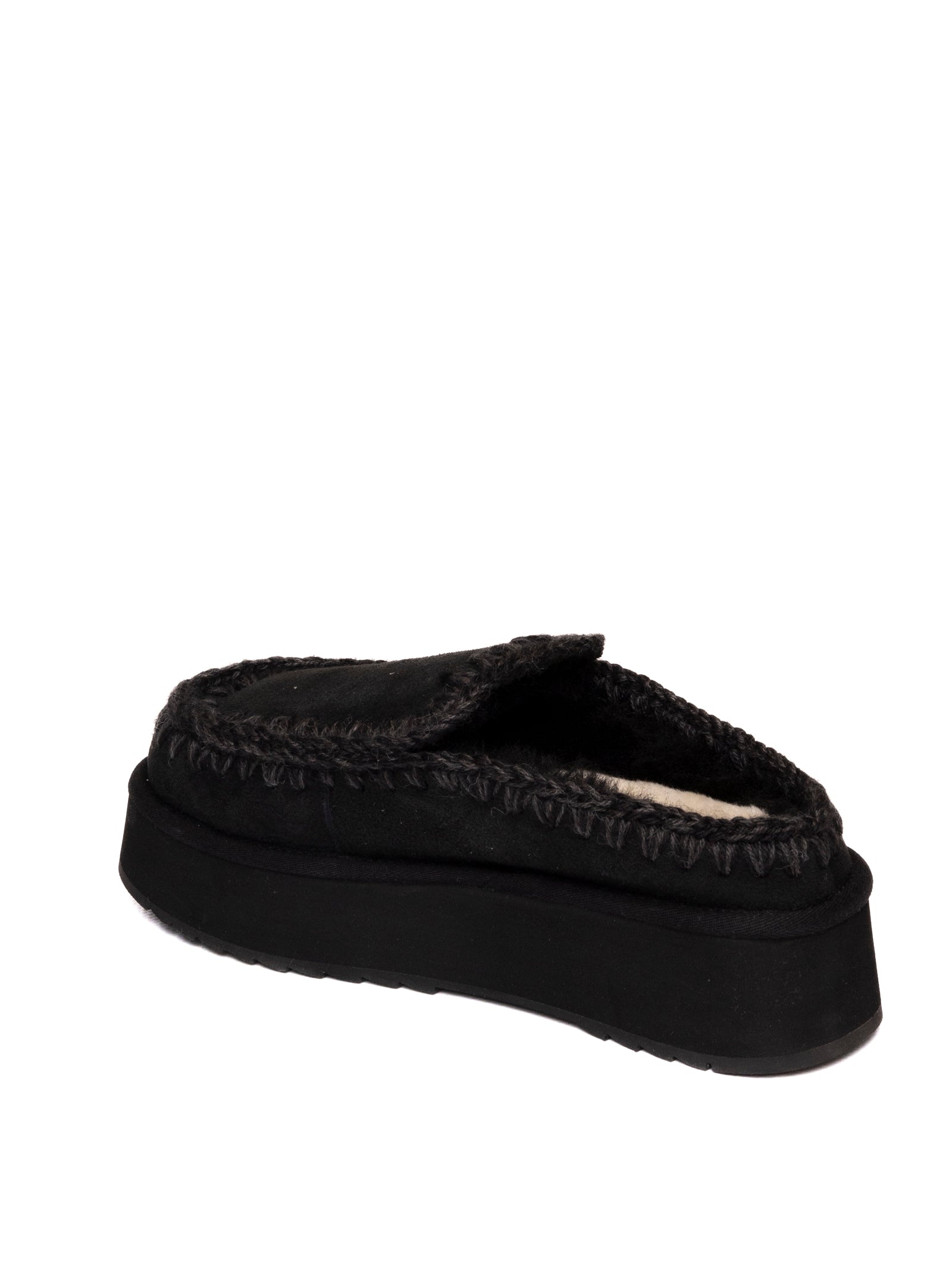 MOU sabot platofrm nero CLOG ESKIMO PLATFORM 681004A-BKB 