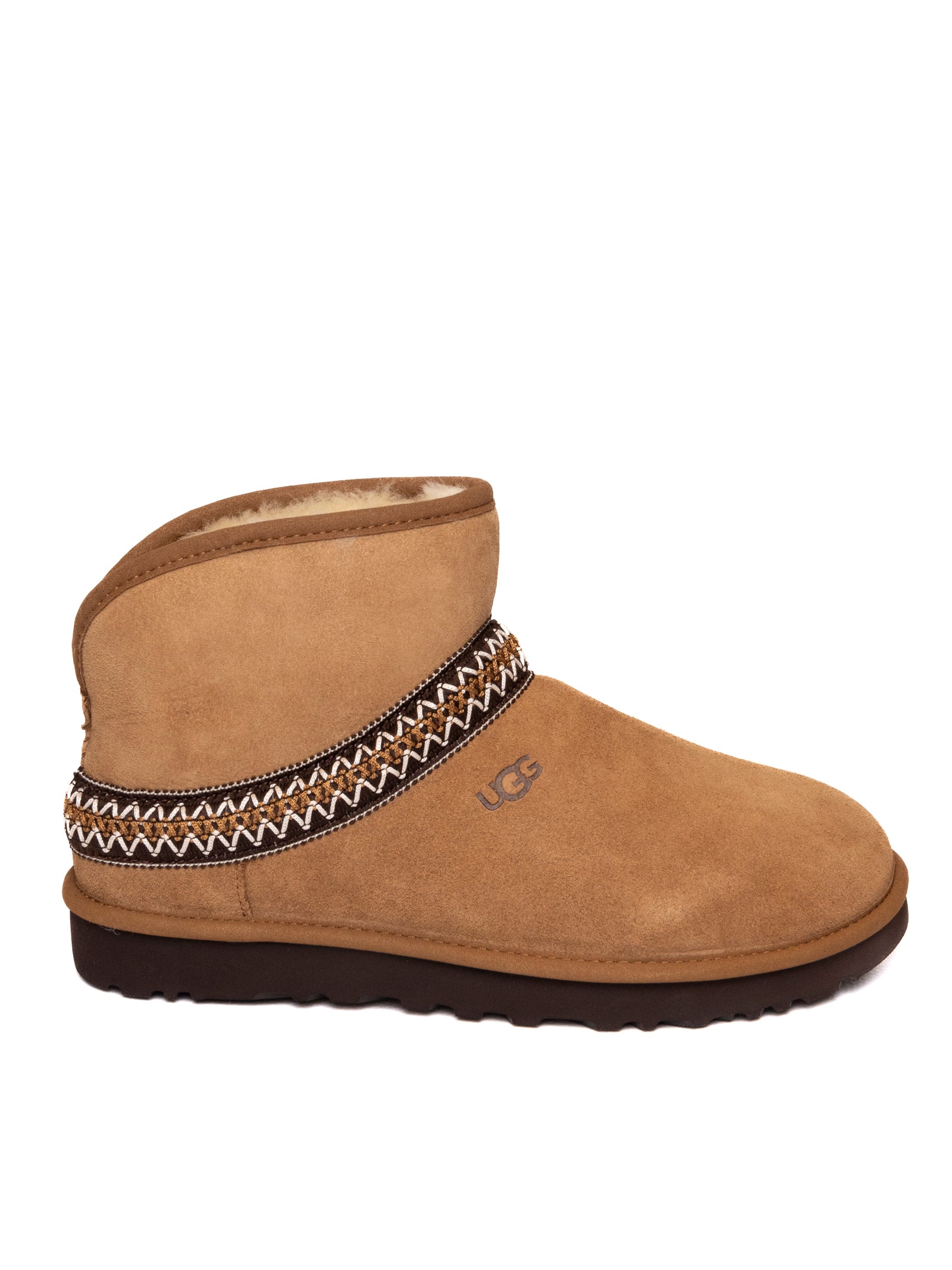 UGG Stivale classic mini crescent chestnut CLASSICMINICRESCENT MONT-CHE 
