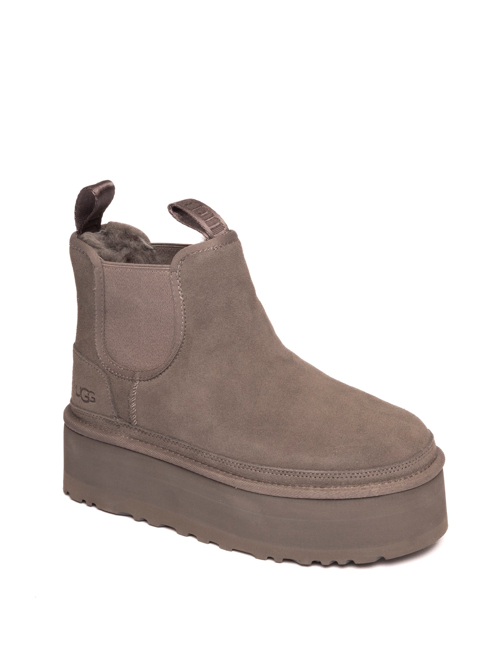 UGG  NEUMELPLATFORMCHELSEA MONTONE-GREY 