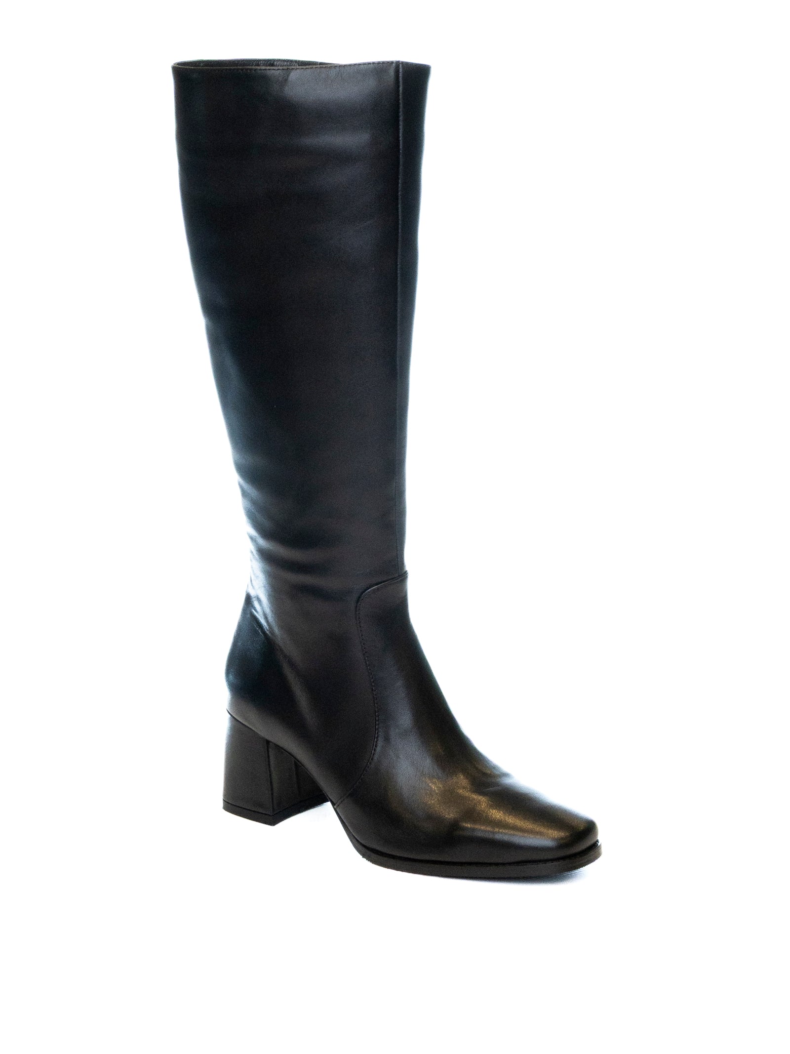 ALBANO Stivale pelle nero 602 VIT-NERO 