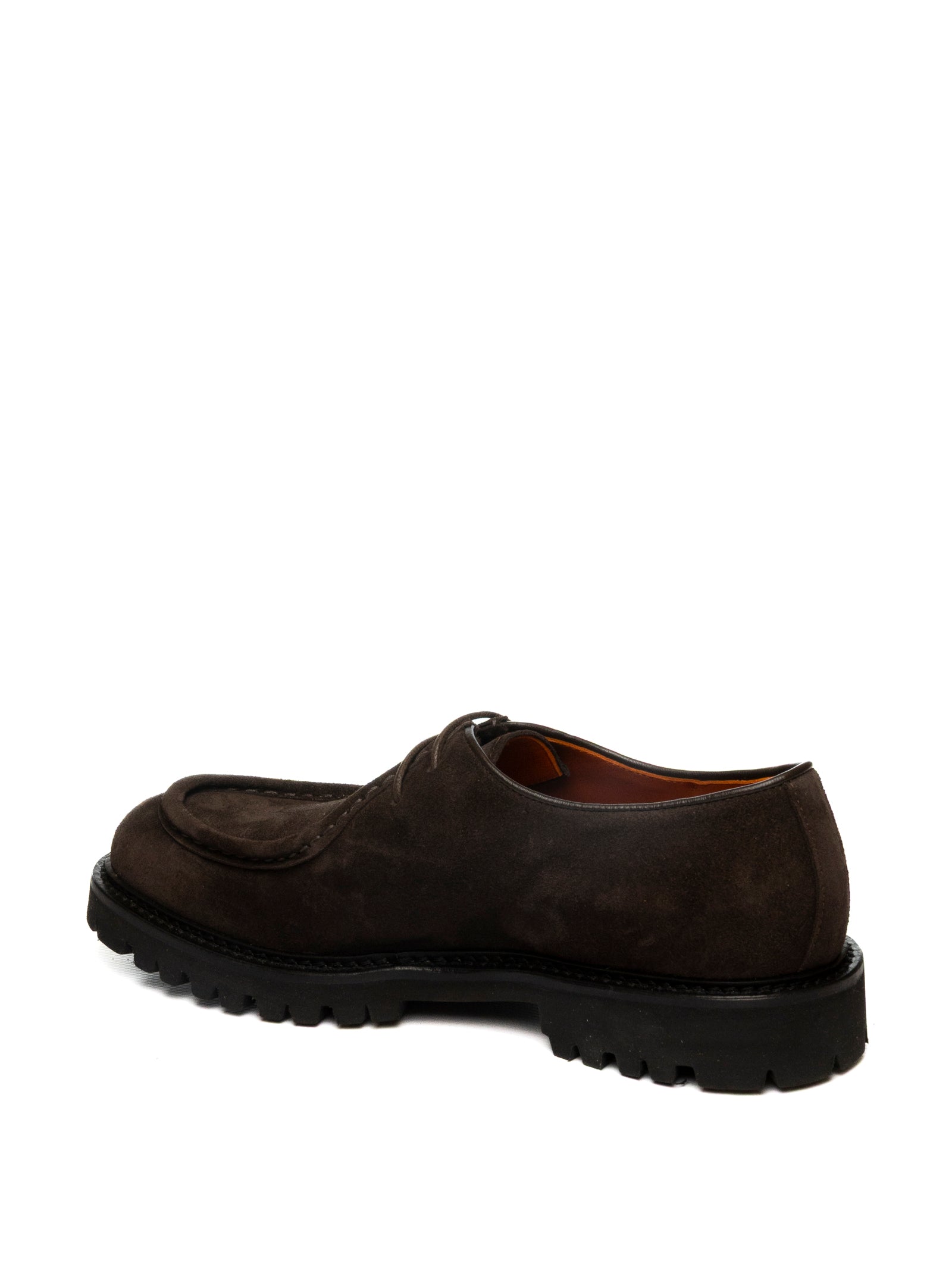 GENNARO RUSSO Stringata camoscio moro U104/S VELOUR-T.MORO 