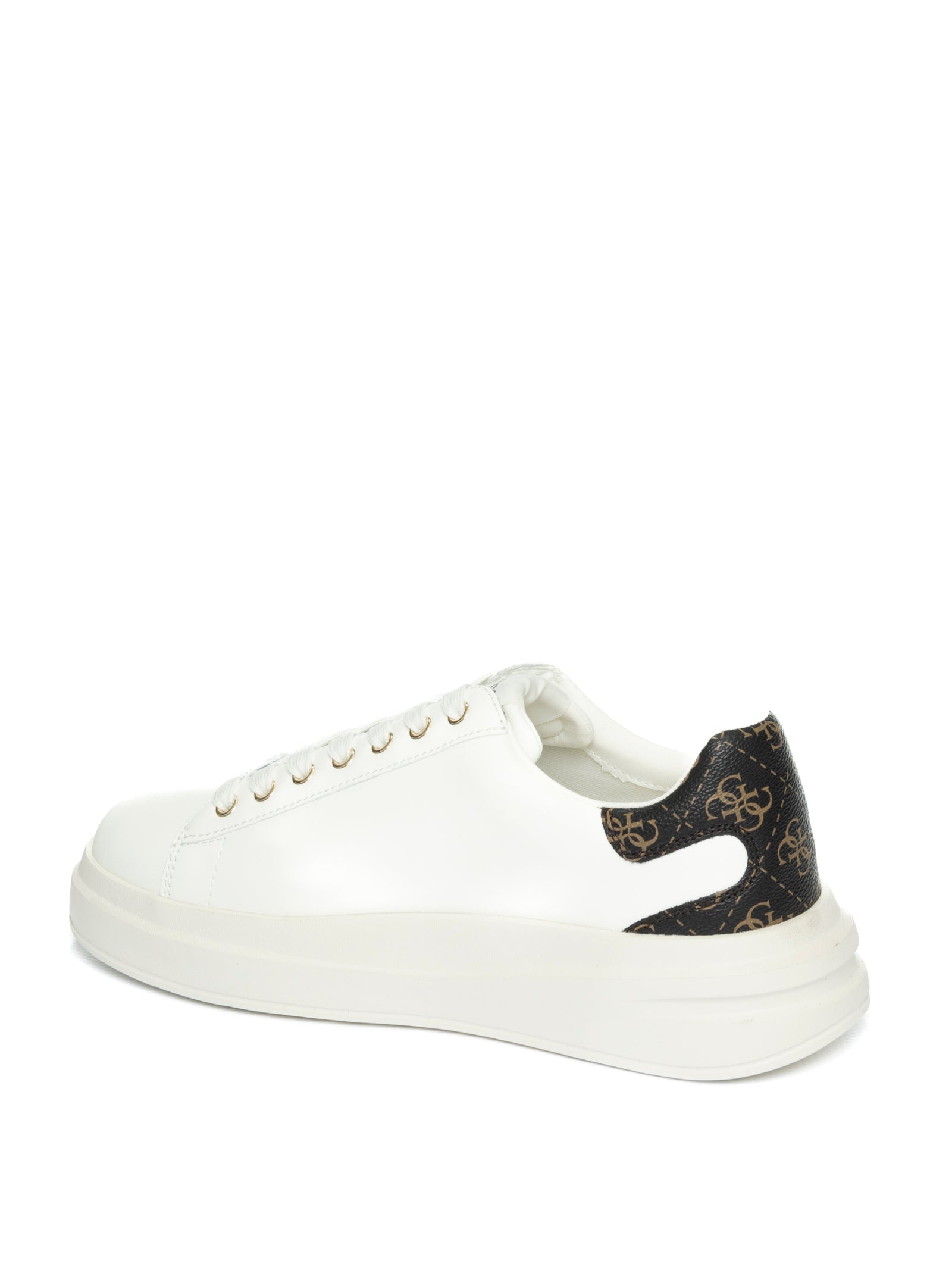 GUESS Sneaker elbina bianco FLJELB FAL12 ELBINA-WHBRO 