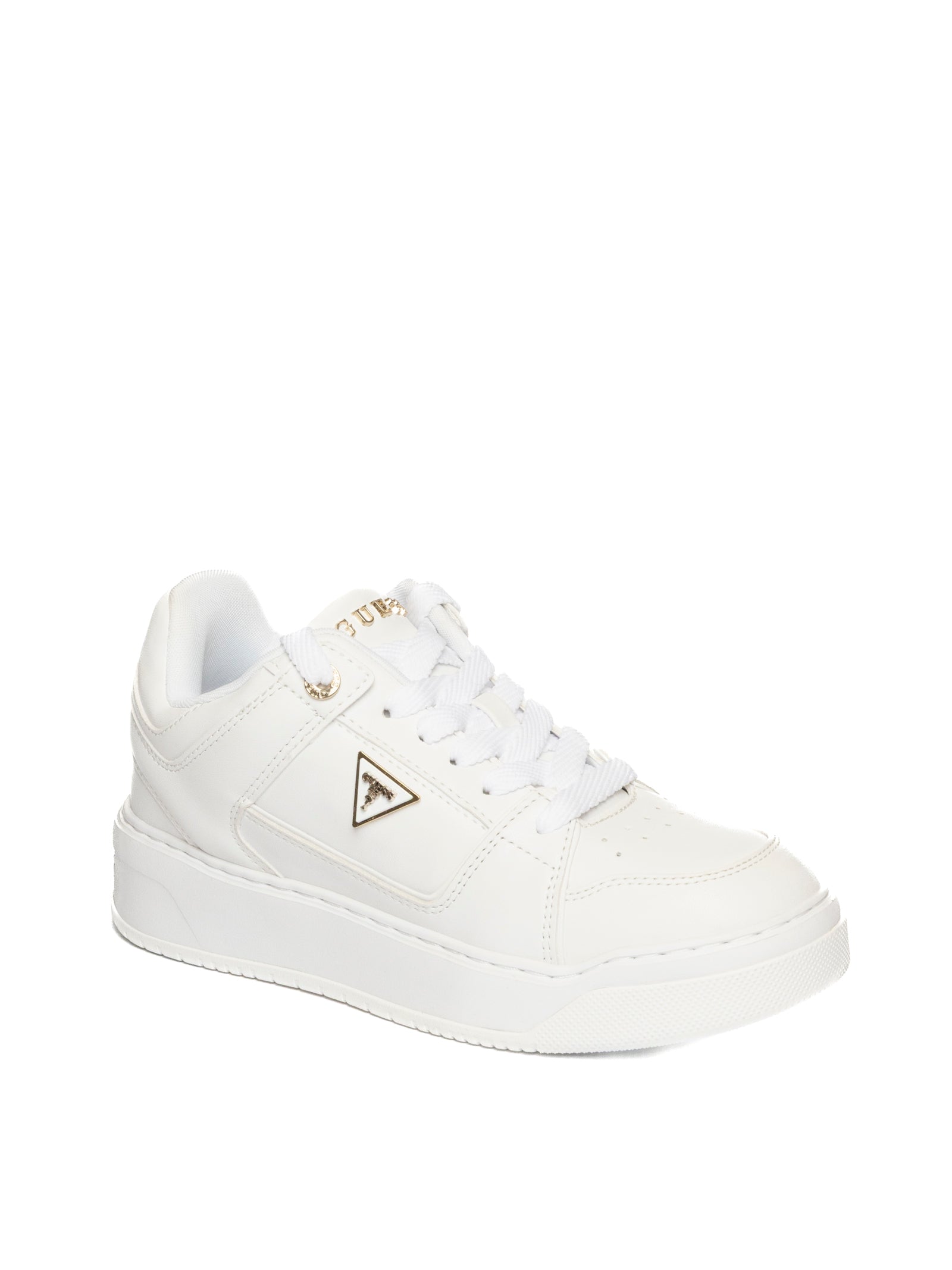 GUESS Sneaker delove bianco FLTDEL ELE12 DELOVE-WHITE 