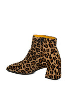 MARA BINI Tronchetto cavallino animalier T242 GUARE-CUOIO 