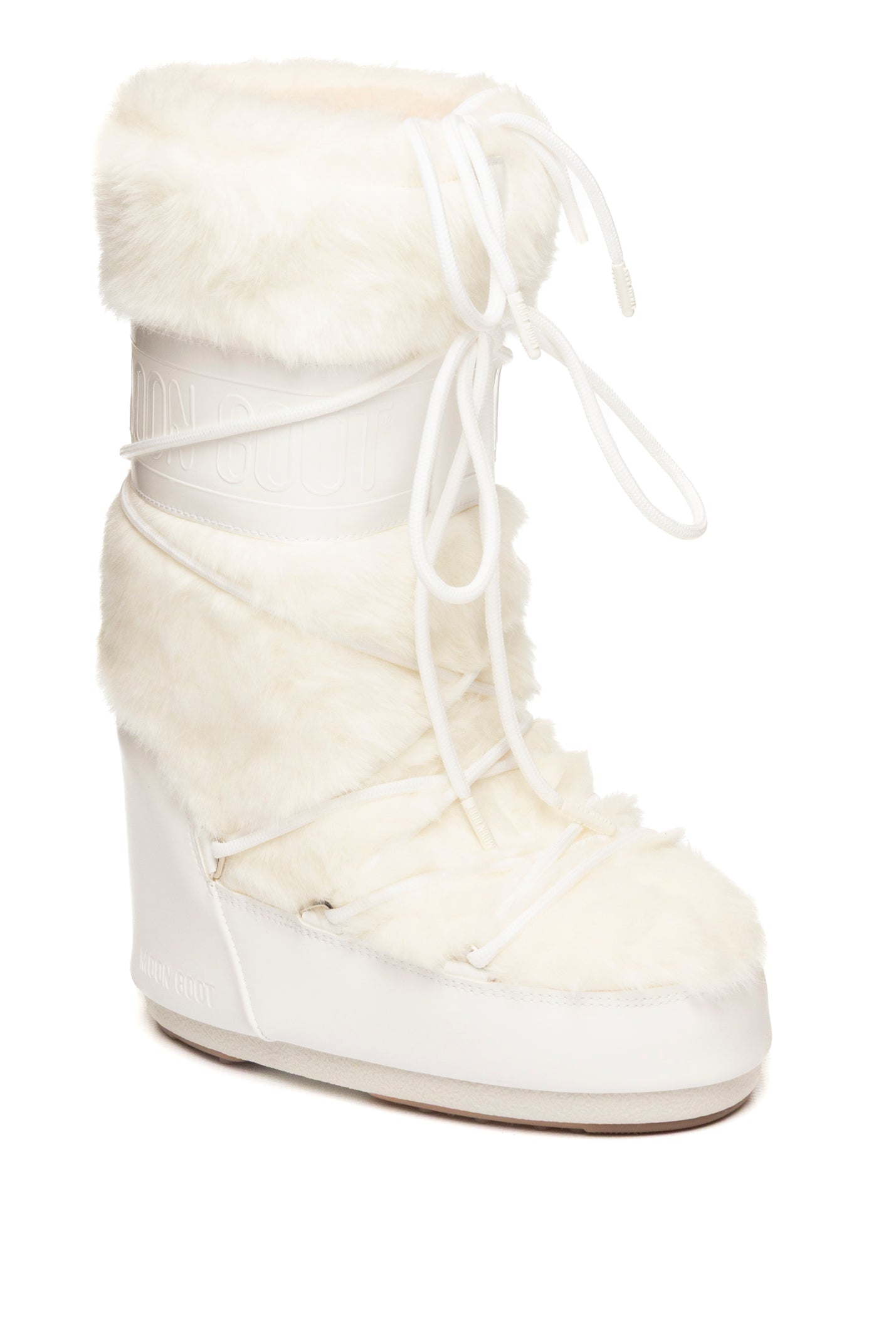 MOON BOOT Doposci Icon fur bianco 1408900 ICONFUR-A002