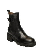 NERO GIARDINI Tronchetto pelle nero 514814 SAGAR-NERO 