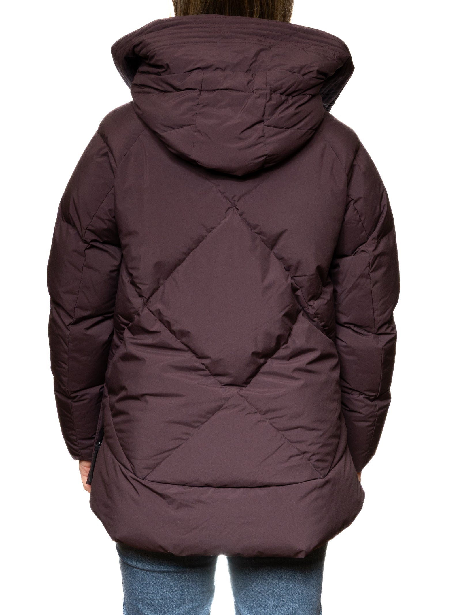 PEOPLE OF SHIBUYA piumino airon bordeaux AIRON PM773-490 