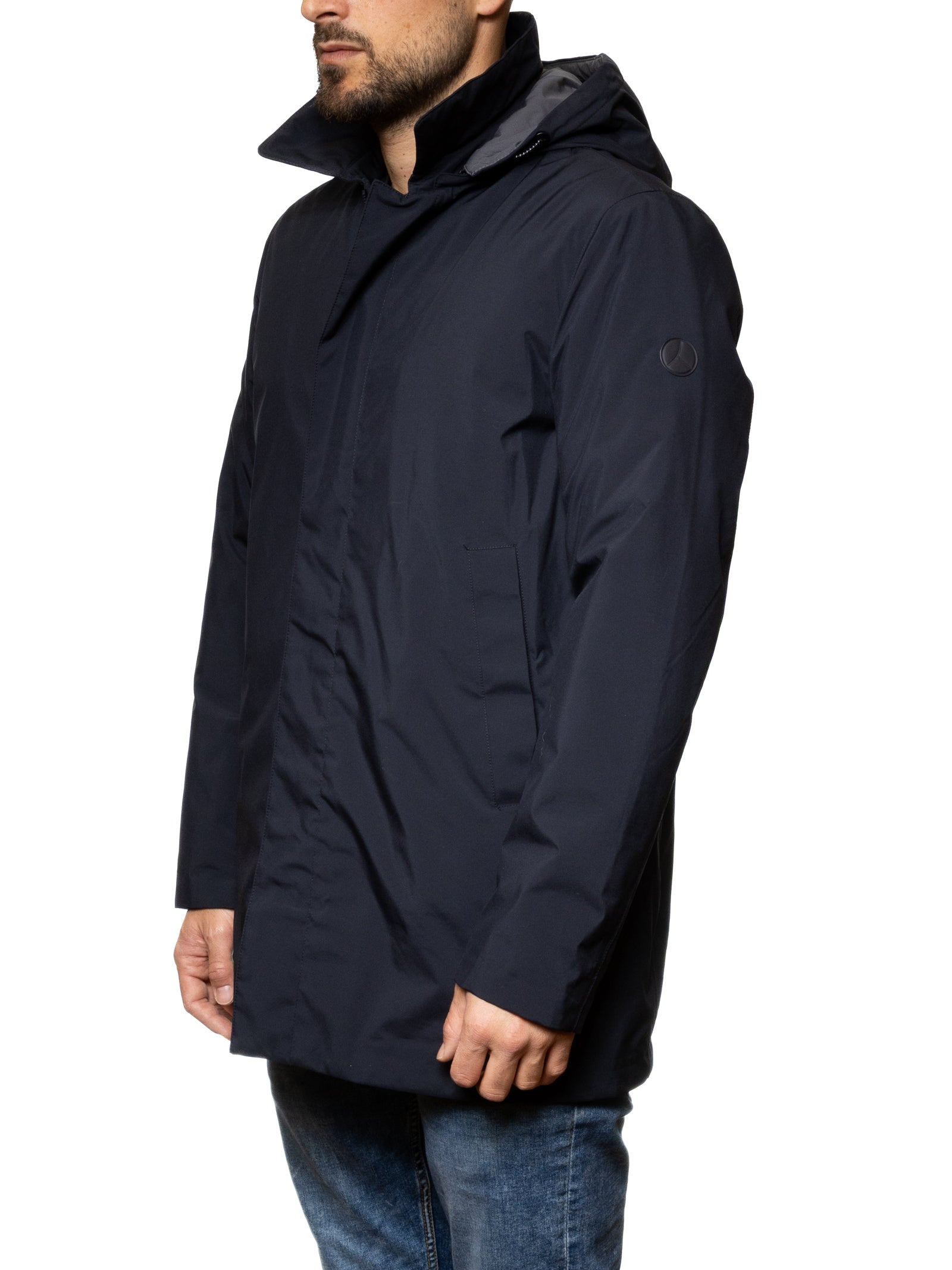 PEOPLE OF SHIBUYA parka takuya blu navy TAKUYA PM773-790 