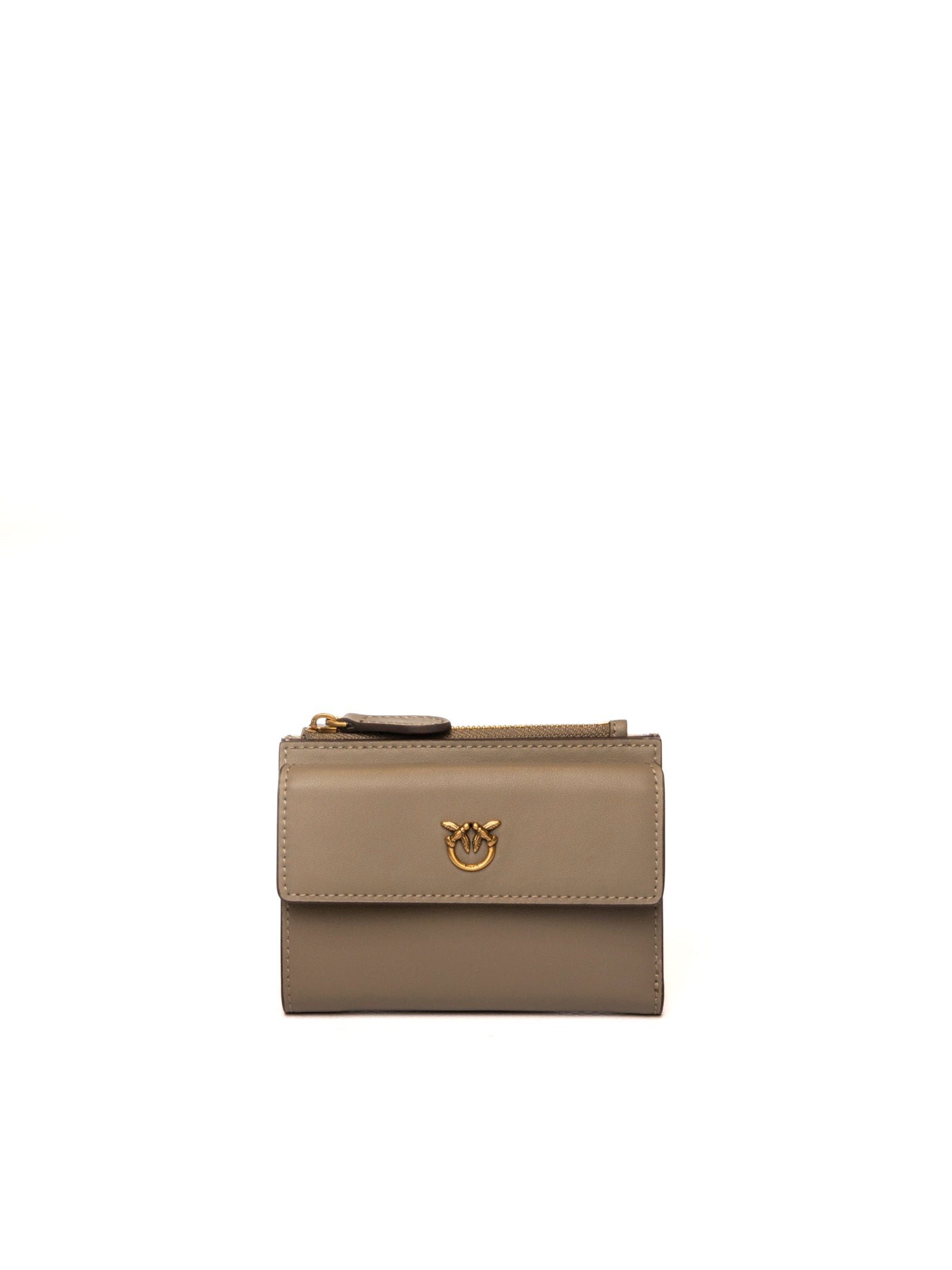 PINKO portafoglio compact marrone 103612-A0F1 COMPACT-I68Q 