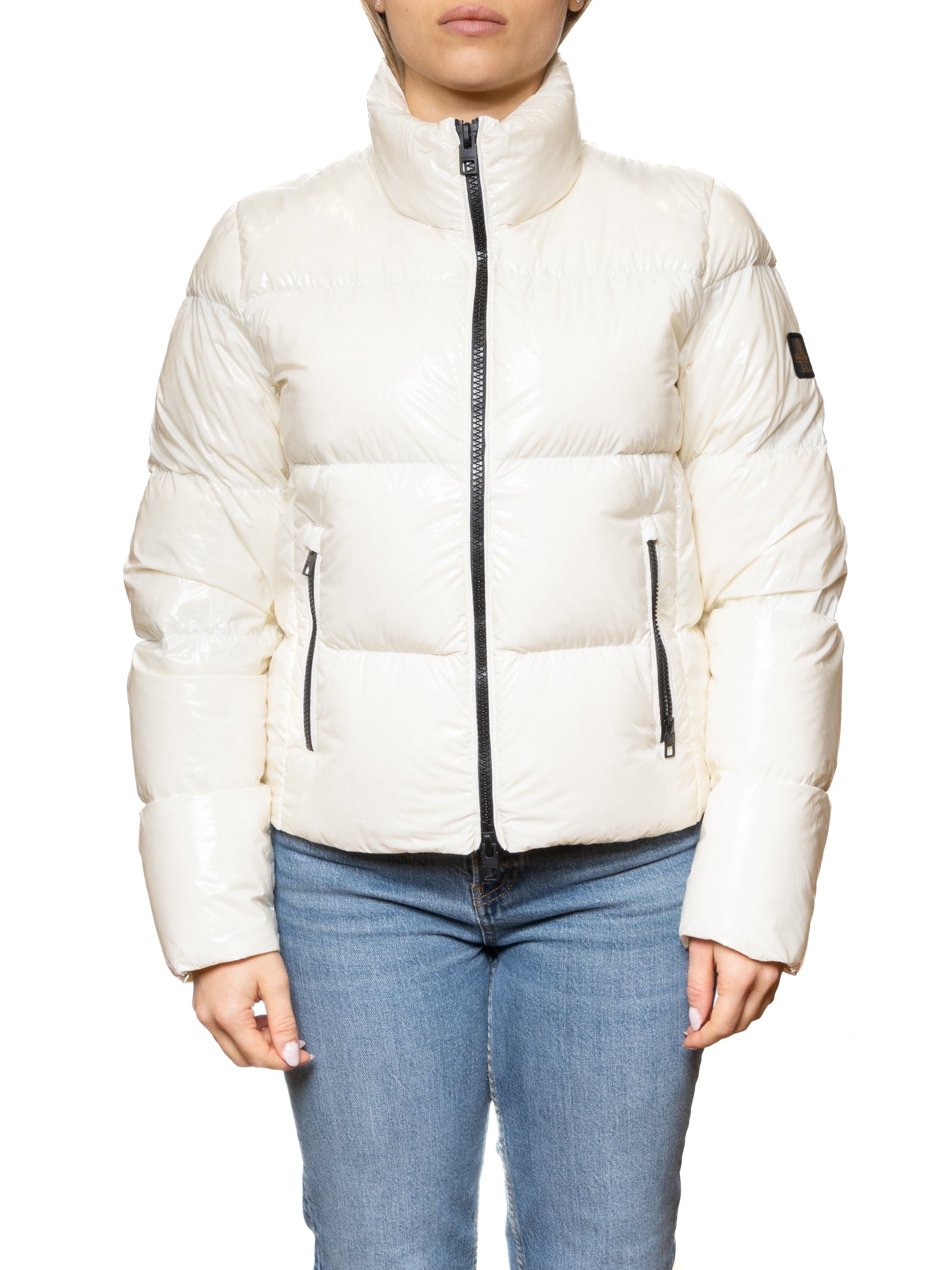 REFRIGIWEAR piumino ellis avorio W78300 ELLIS-A00152 