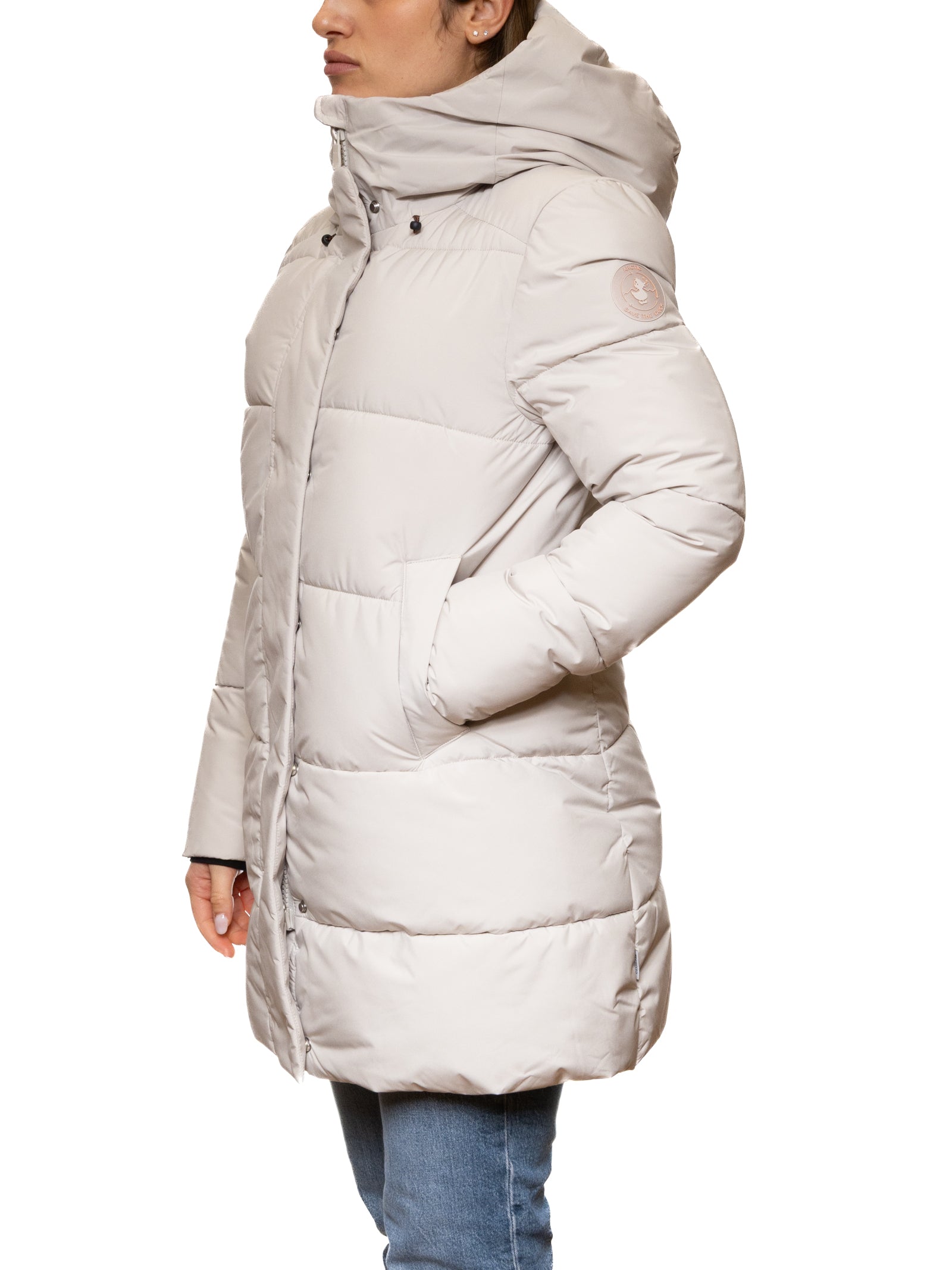 SAVE THE DUCK giubbino bethany beige P40998W BETHANY-40019 