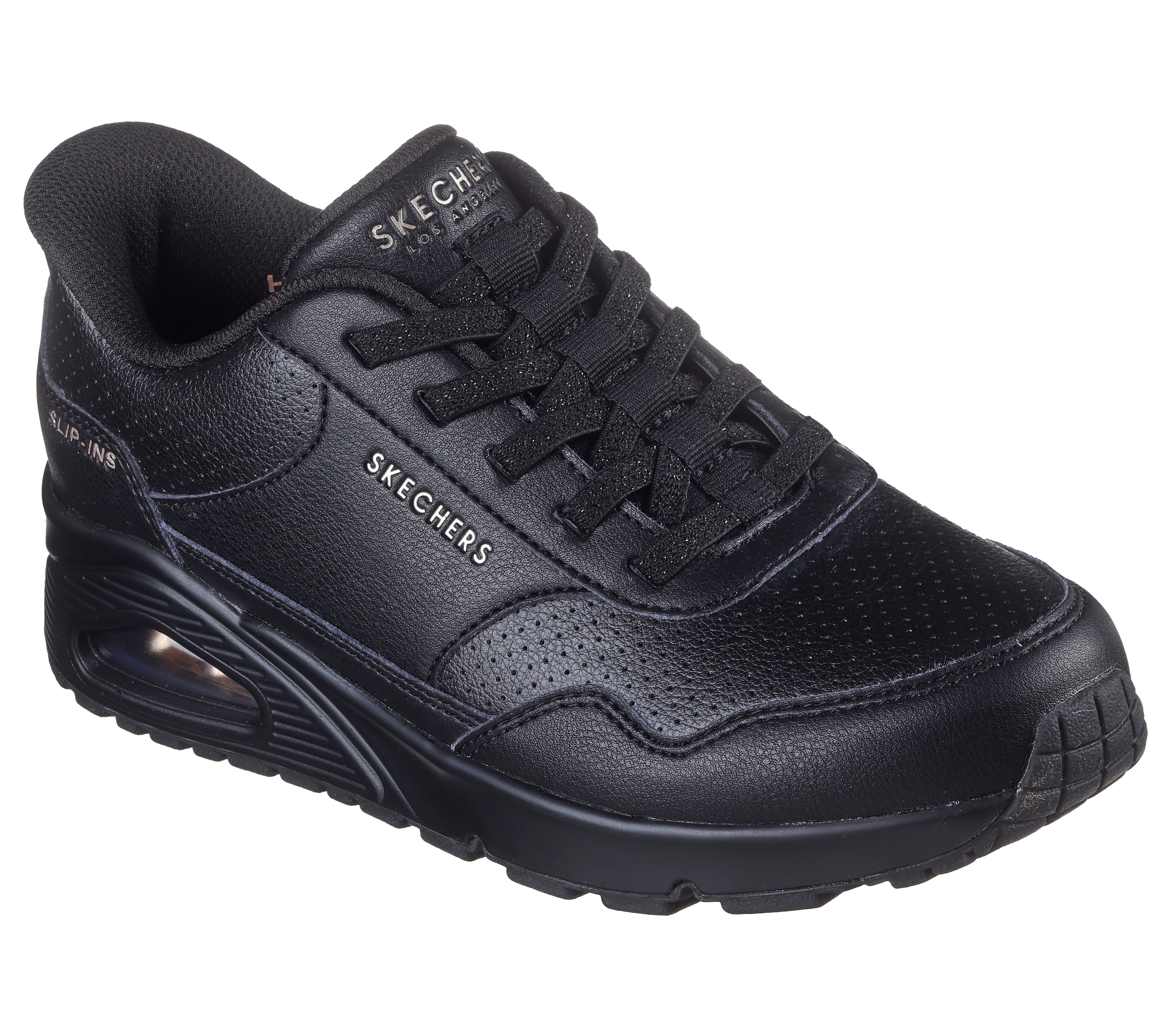 SKECHERS Sneaker uno slip-ins nero 177118 UNO.SLIPIN-BBK 
